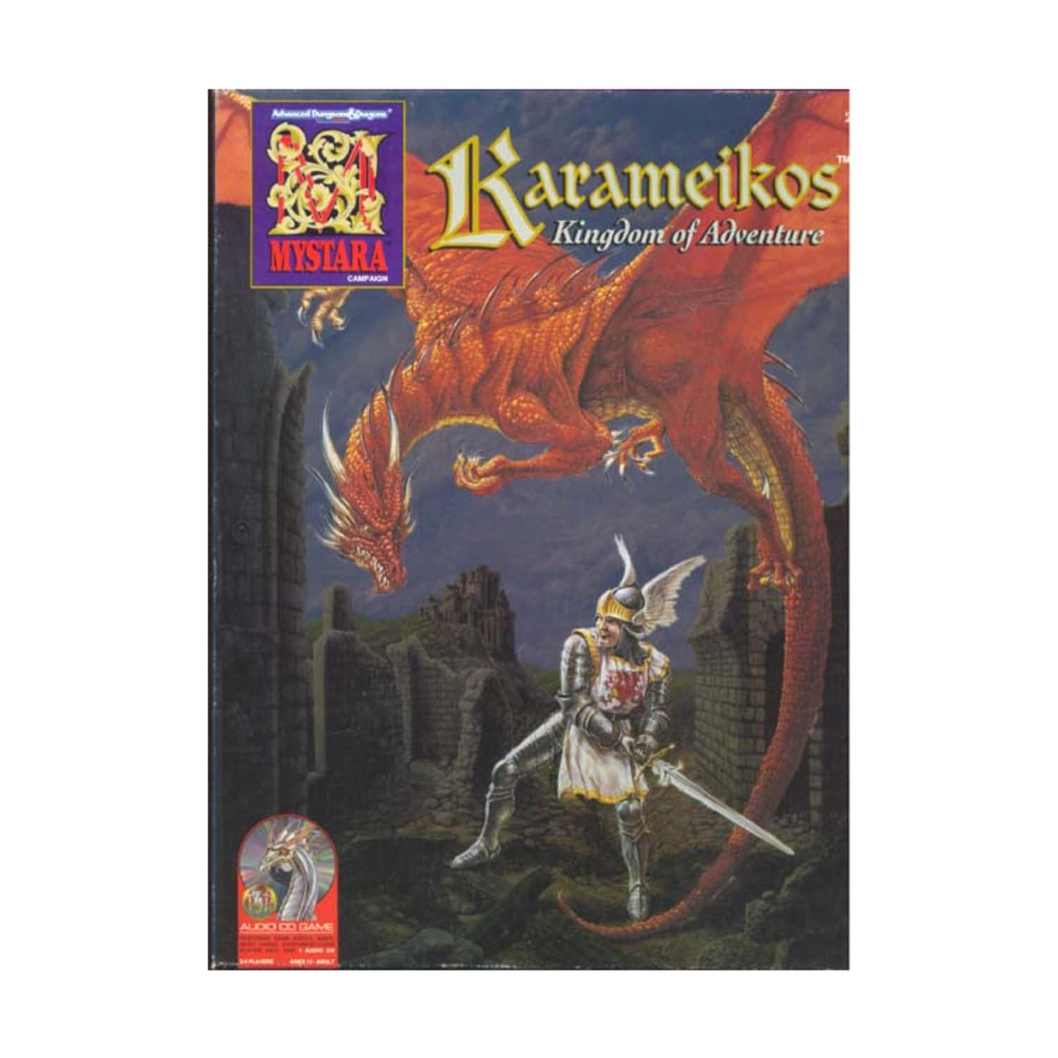 Karameikos: Kingdom of Adventure/Cd Game (Advanced Dungeons & Dragons, 2nd Edition : Mystara Campaign) Fantasy & Sci-Fi