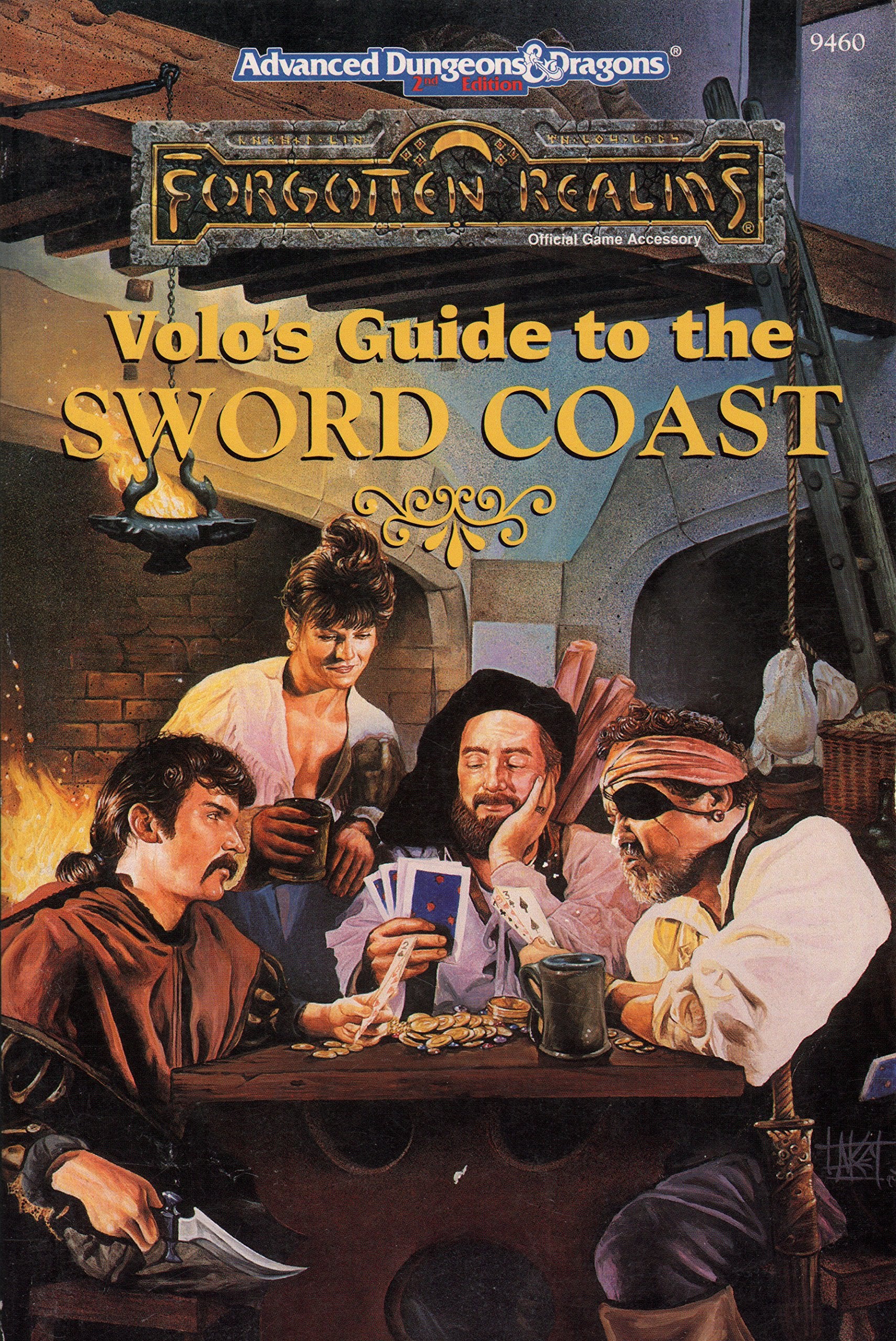 Volo's Guide to the Sword Coast (Advanced Dungeons & Dragons, 2nd Edition : Forgotten Realms, Official Game Accessory, No 9460) Fantasy & Sci-Fi