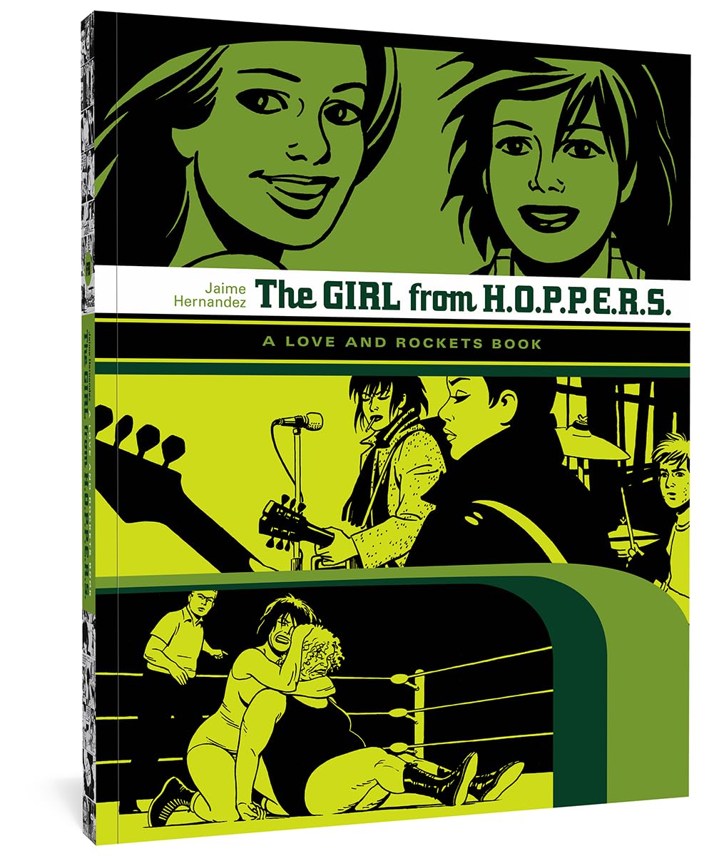 Girl From H.O.P.P.E.R.S.: A Love and Rockets Book (LOVE & ROCKETS LIBRARY JAIME GN) Humour & Satire