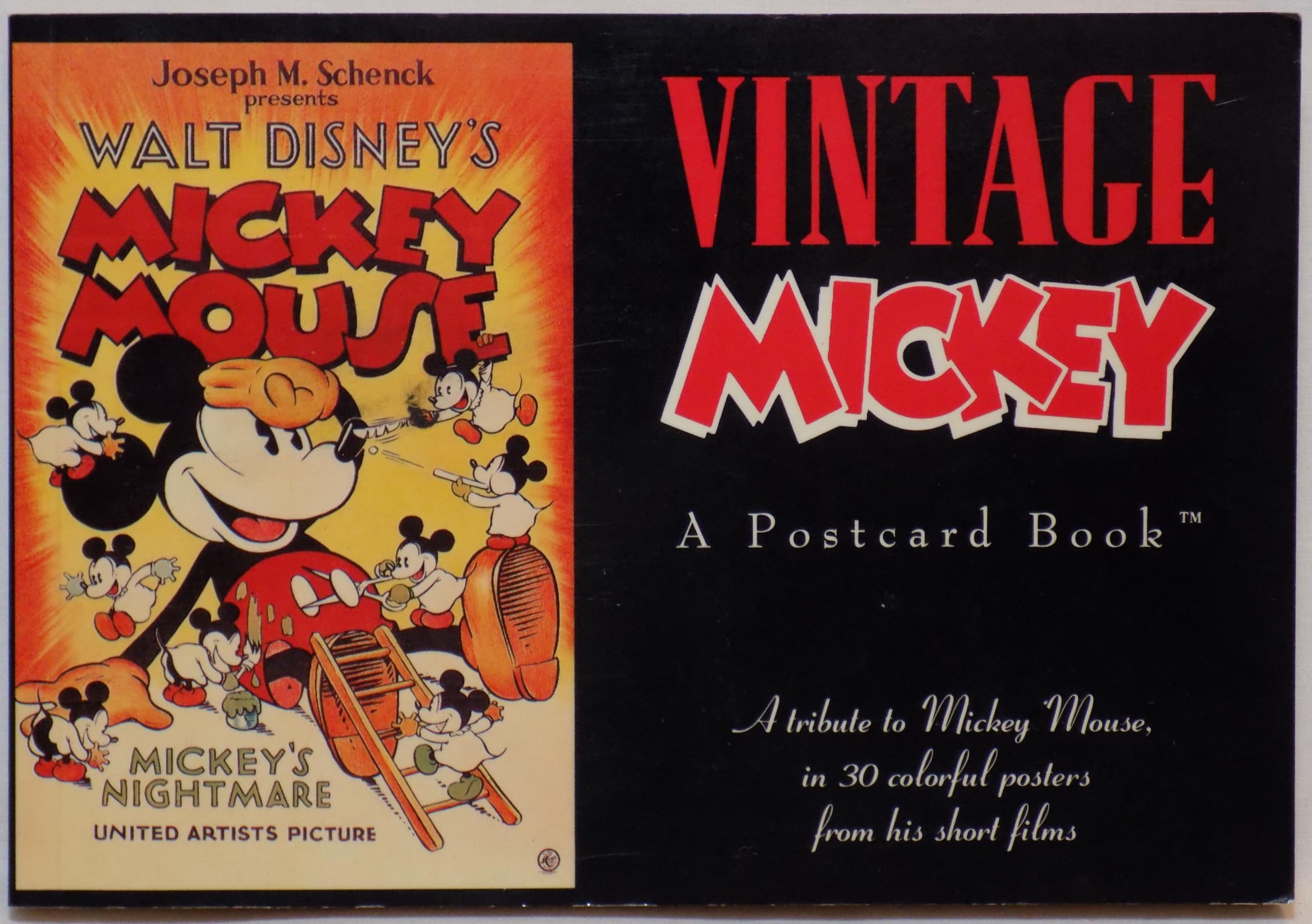 Vintage Mickey: A Postcard Book Novels & Short Stories