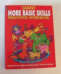 Giant More Basic Skills Preschool Workbook Books