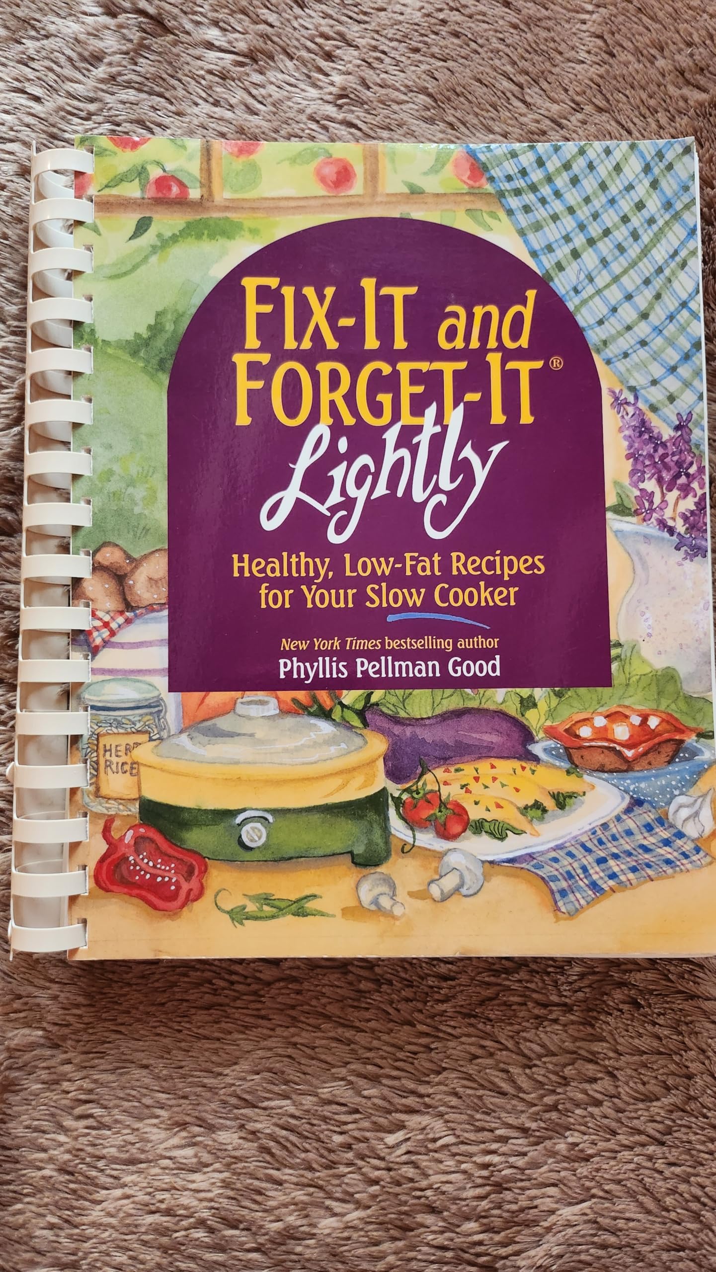 Lightly: Healthy Low-Fat Recipes for Your Slow Cooker (Fix-it and Forget-it) Cooking & Enjoying