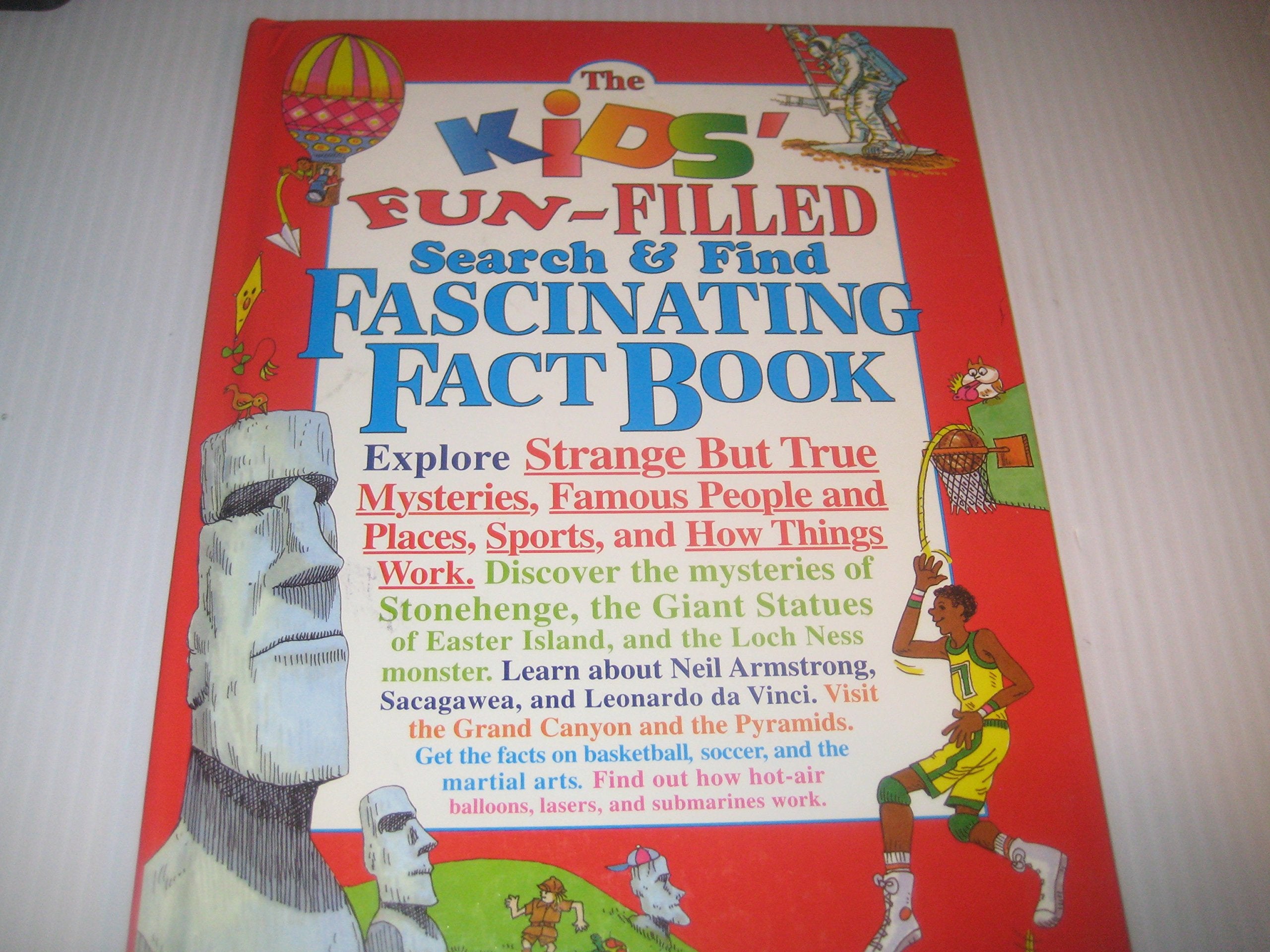 The Kids' Fun-Filled Search & Find Fascinating Fact Book Books