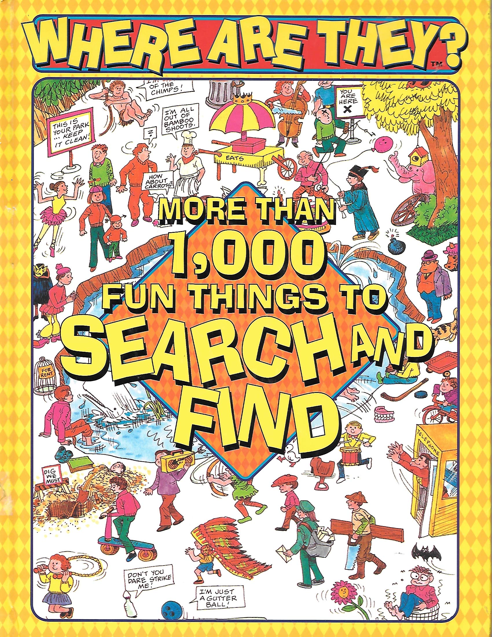 Where are they?: More than 1,000 fun things to search and find, four books in one Books