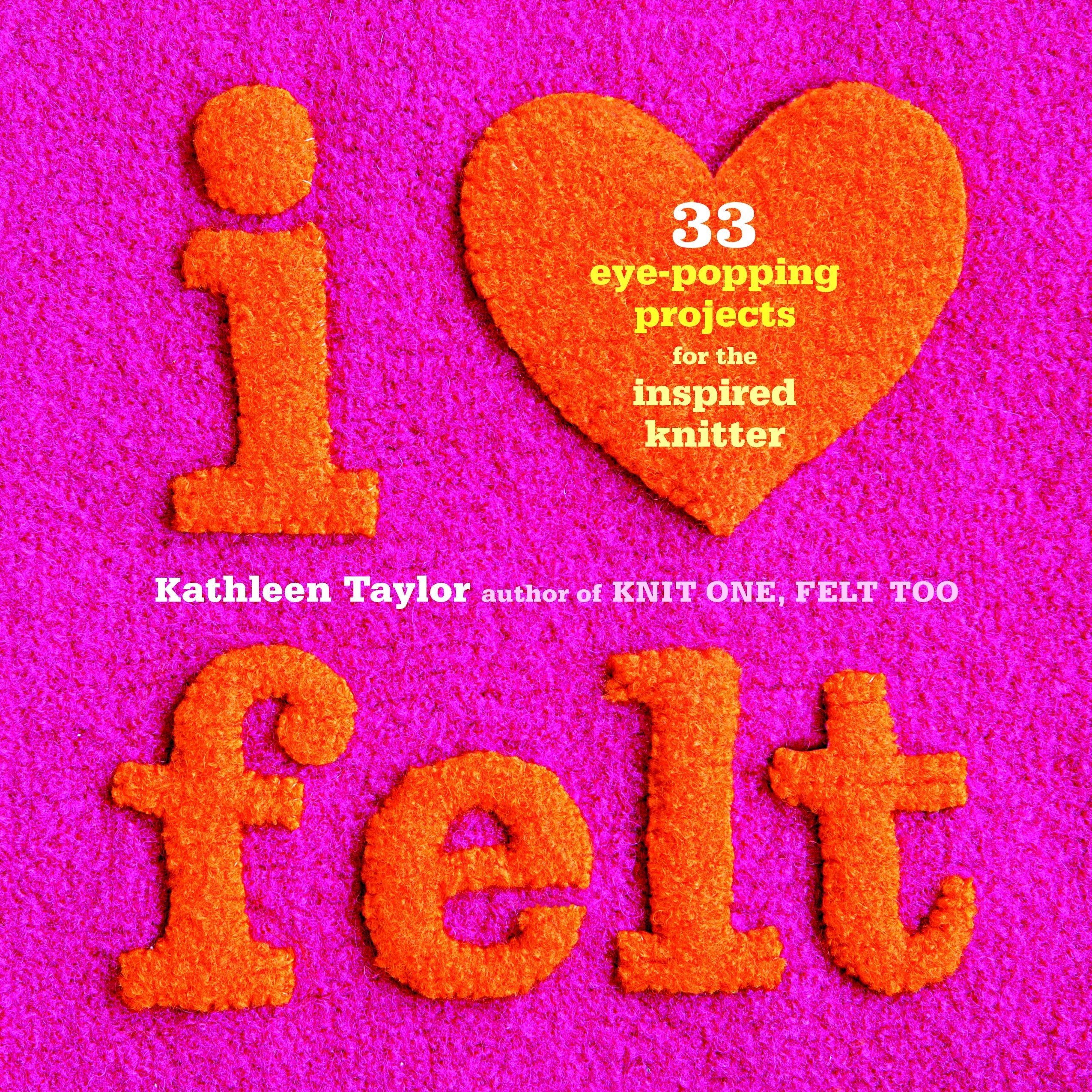 I Heart Felt: 33 Eye-Popping Projects for the Inspired Knitter Hobbies & Crafts