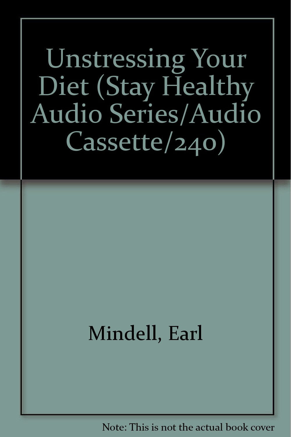 Unstressing Your Diet (Stay Healthy Audio Series/Audio Cassette/240) Health, Nutrition & Fitness