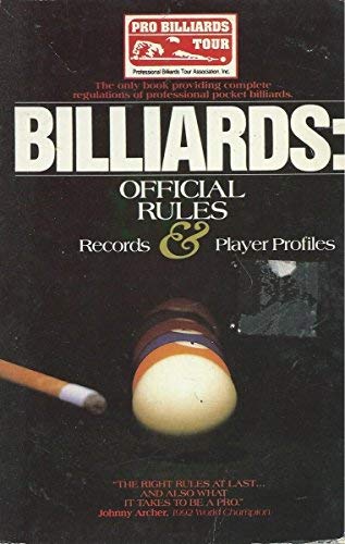 Billiards: Official Rules, Records and Player Profiles Leisure & Fun