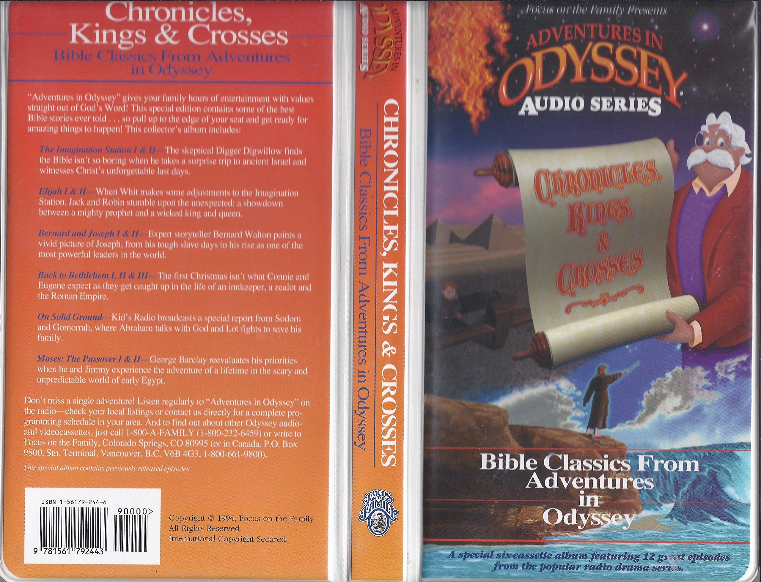 Adventures in Odyssey Chronicles Kings and Crosses Books