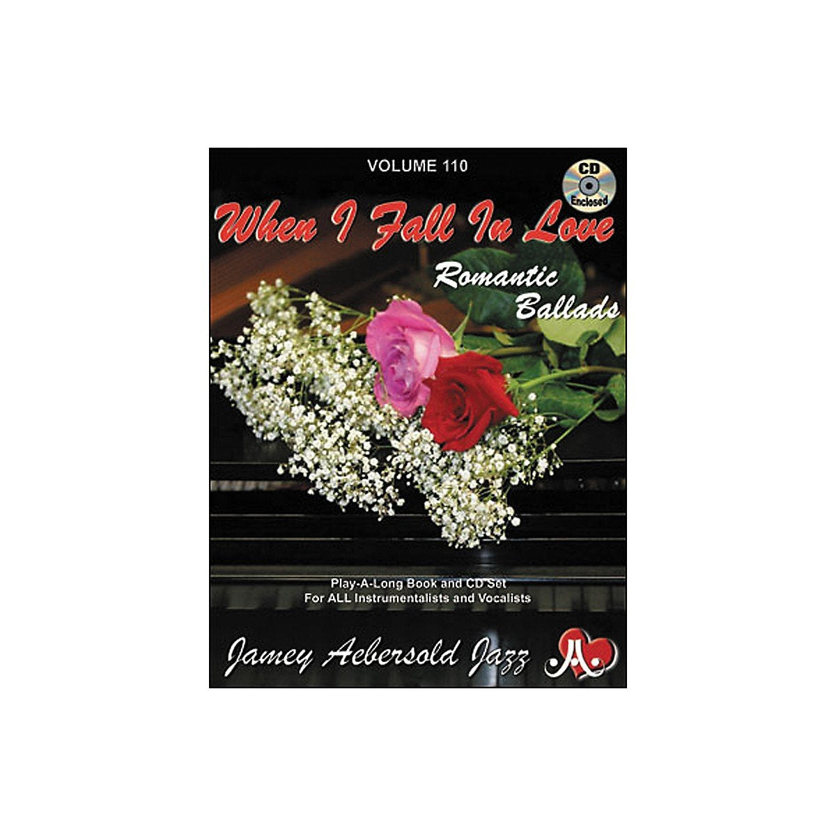 When I Fall In Love, Vol. 110 : Jamey Aebersold - CD Album book