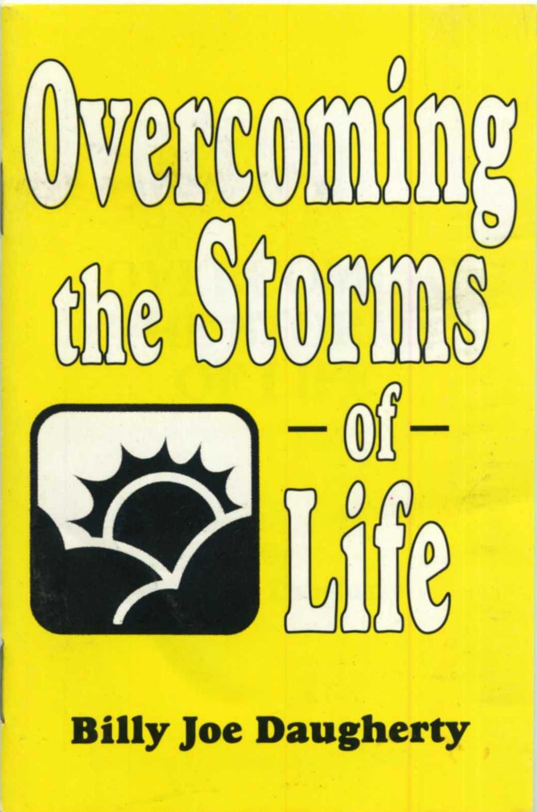 Overcoming the storms of life Books
