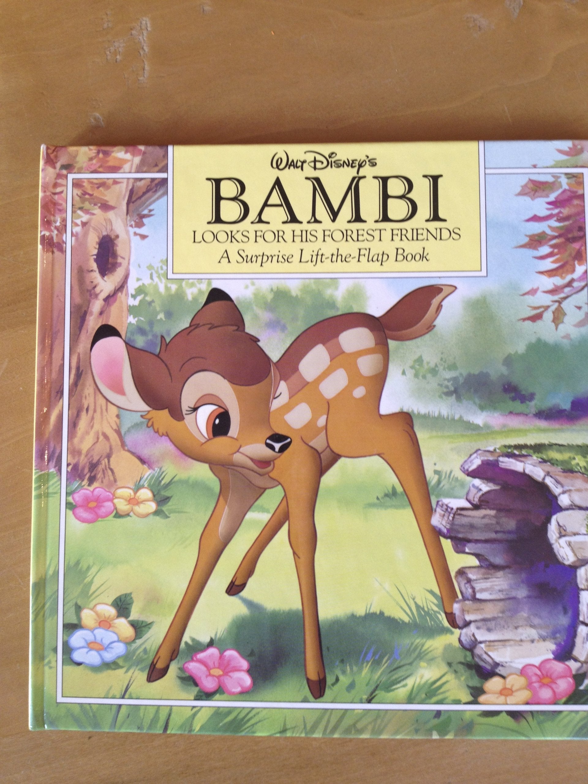 Bambi: Looks for His Forest Friends: A Surprise Lift-The-Flap Book Novels & Short Stories