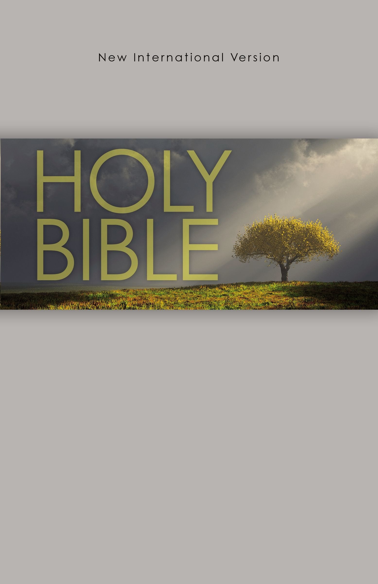 Holy Bible: New International Version, Tree, Outreach Parents & Children