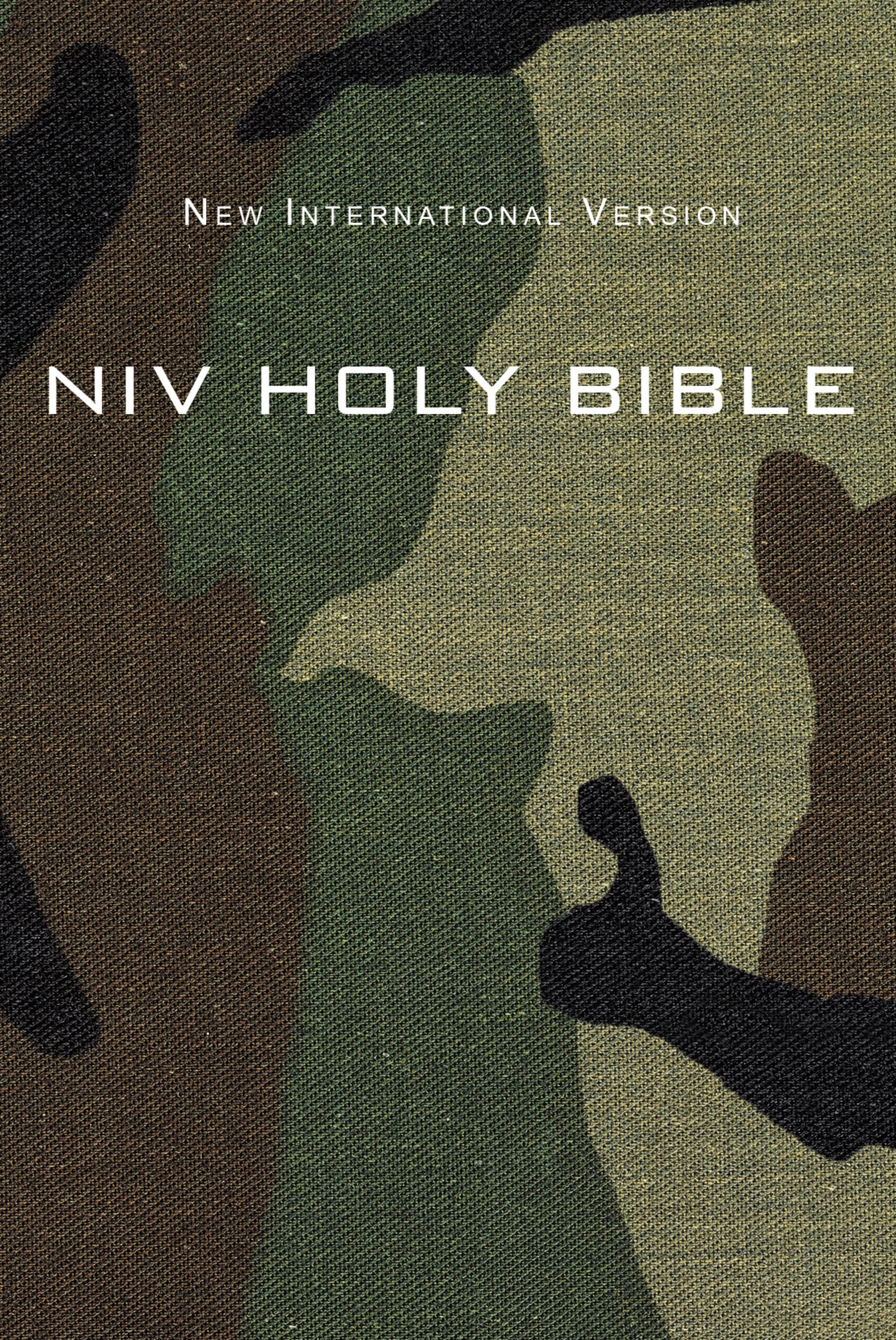 NIV, Holy Bible, Compact, Paperback, Woodland Camo: New International Version, Camo Social Sciences