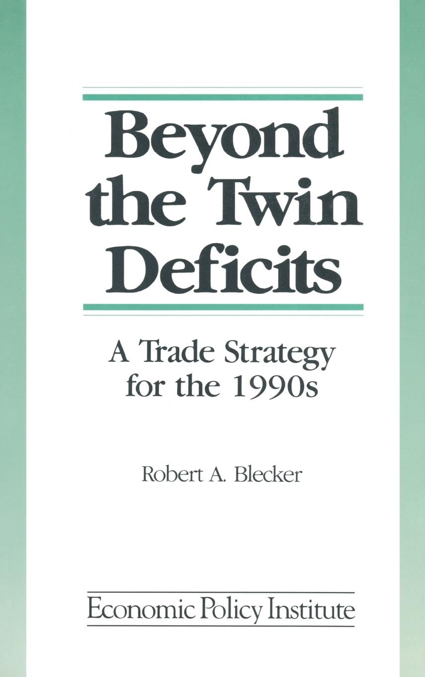 Product Image: Beyond the Twin Deficits