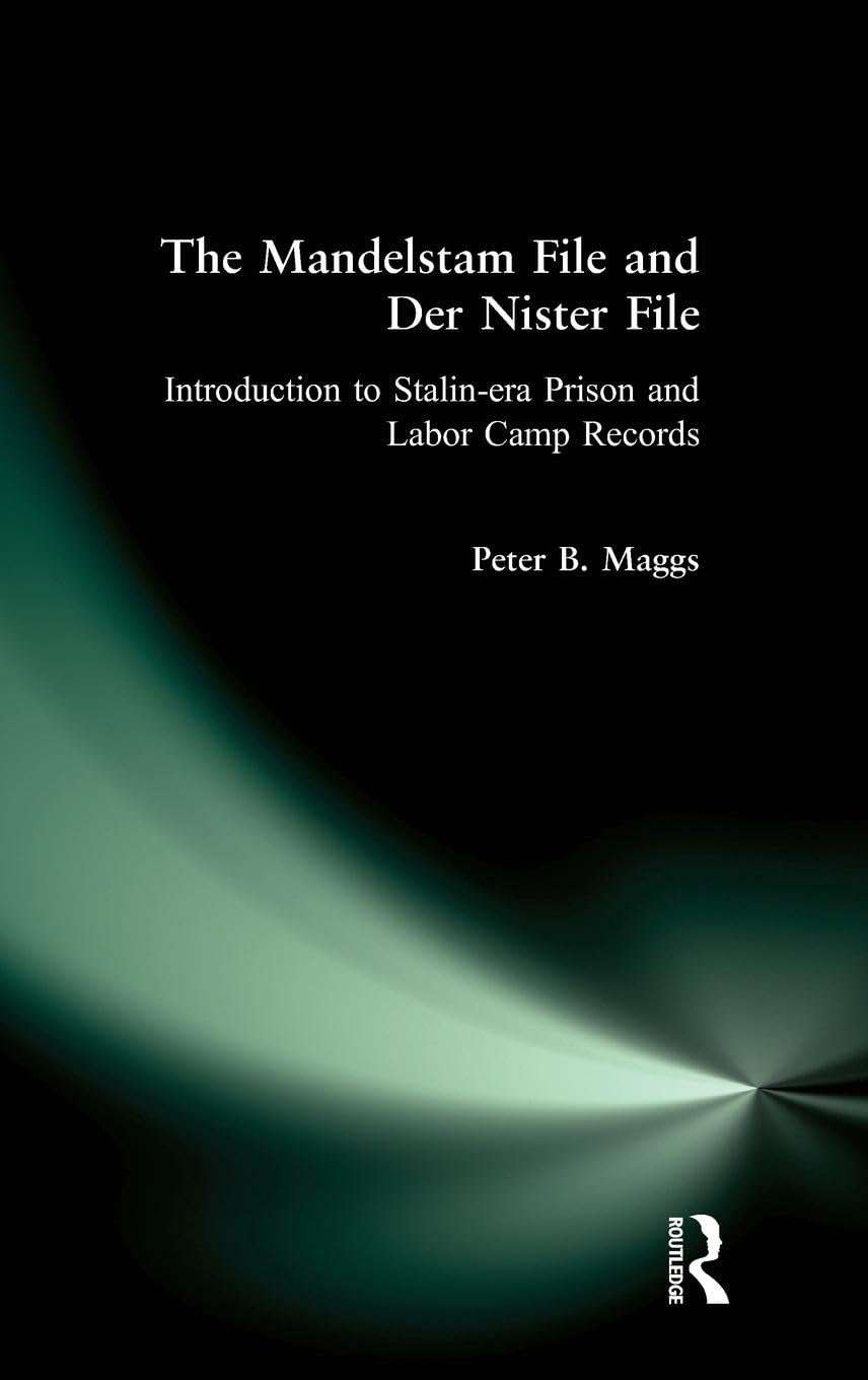 The Mandelstam File and Der Nister File Law