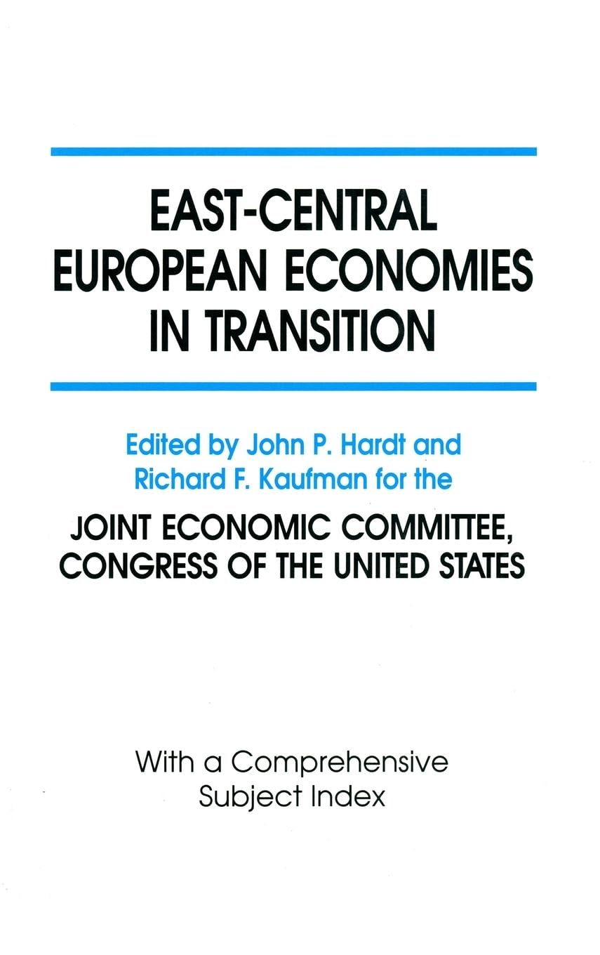 East-Central European Economies in Transition Business, Finance & Career