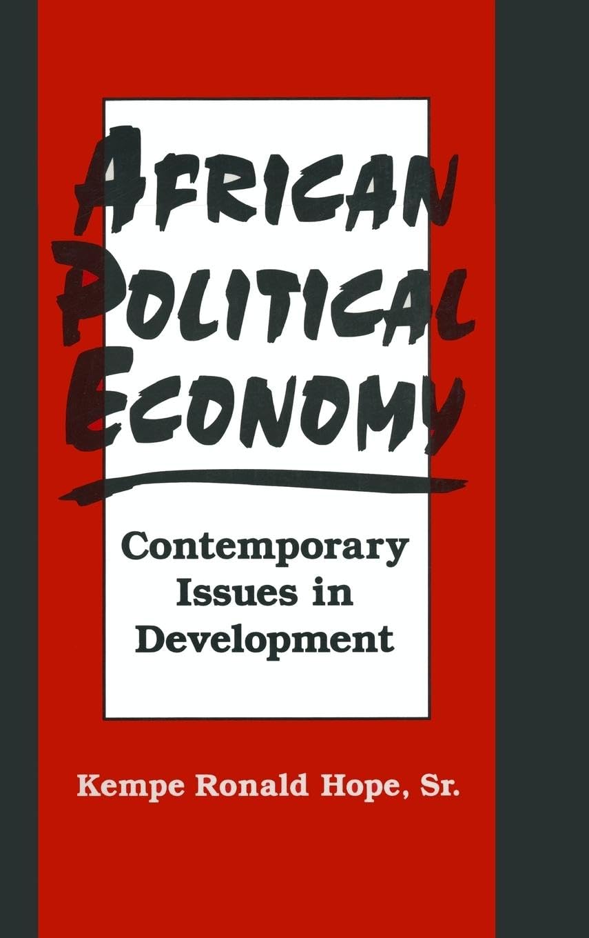 African Political Economy Business, Finance & Career