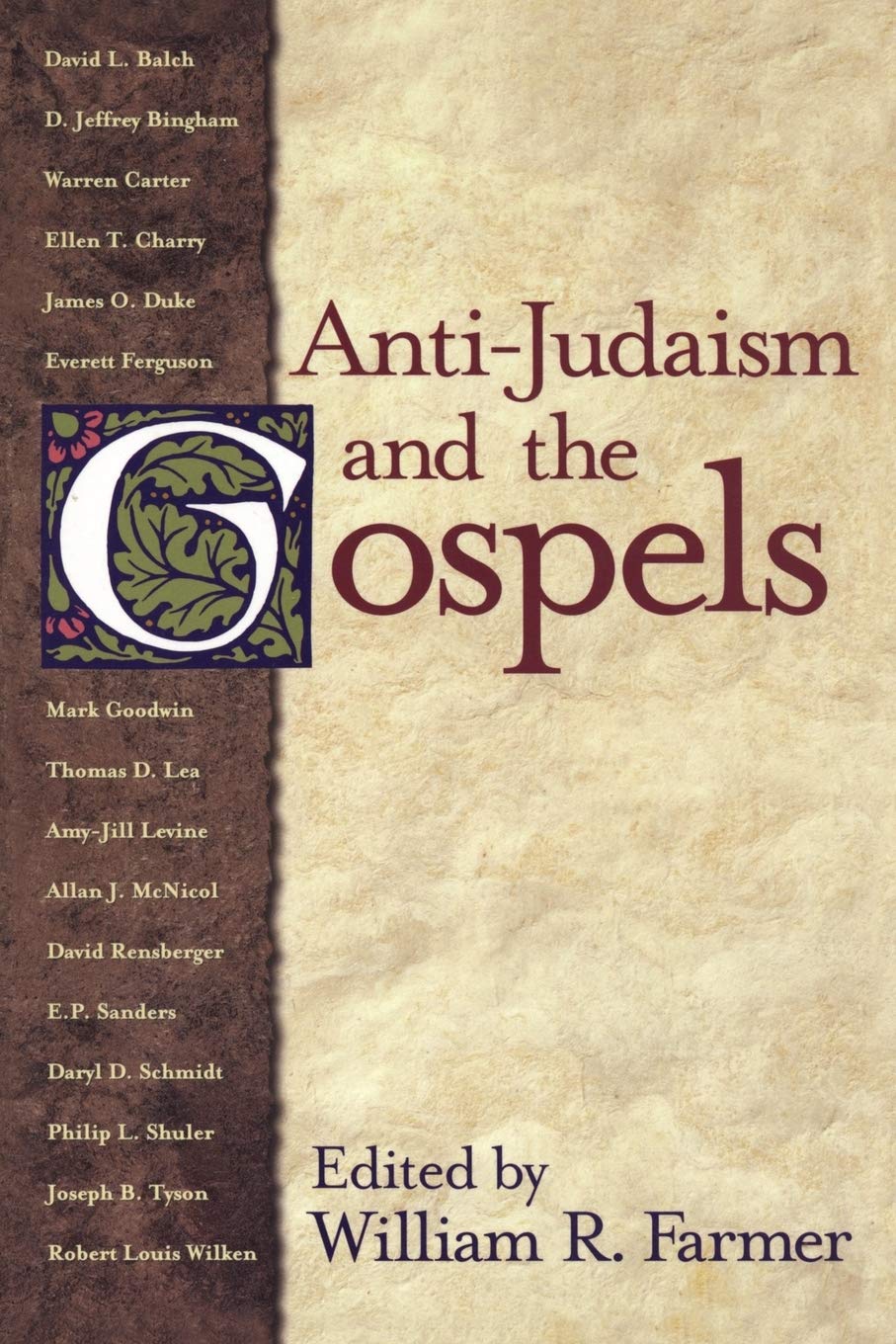 Anti-Judaism and the Gospels Philosophy