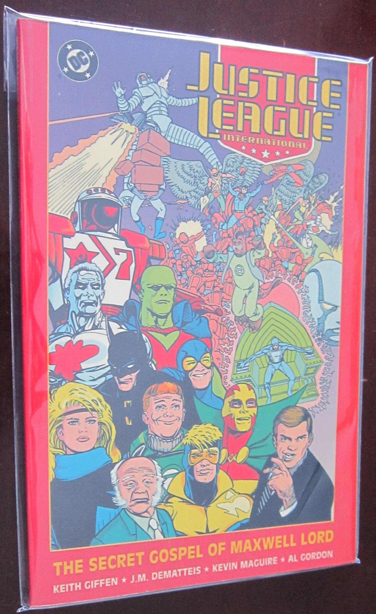 Justice League International: The Secret Gospel of Maxwell Lord Cartoons