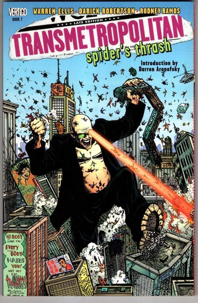 Transmetropolitan TP Vol 07 Spiders Thrash (Transmetropolitan (Graphic Novels)) book