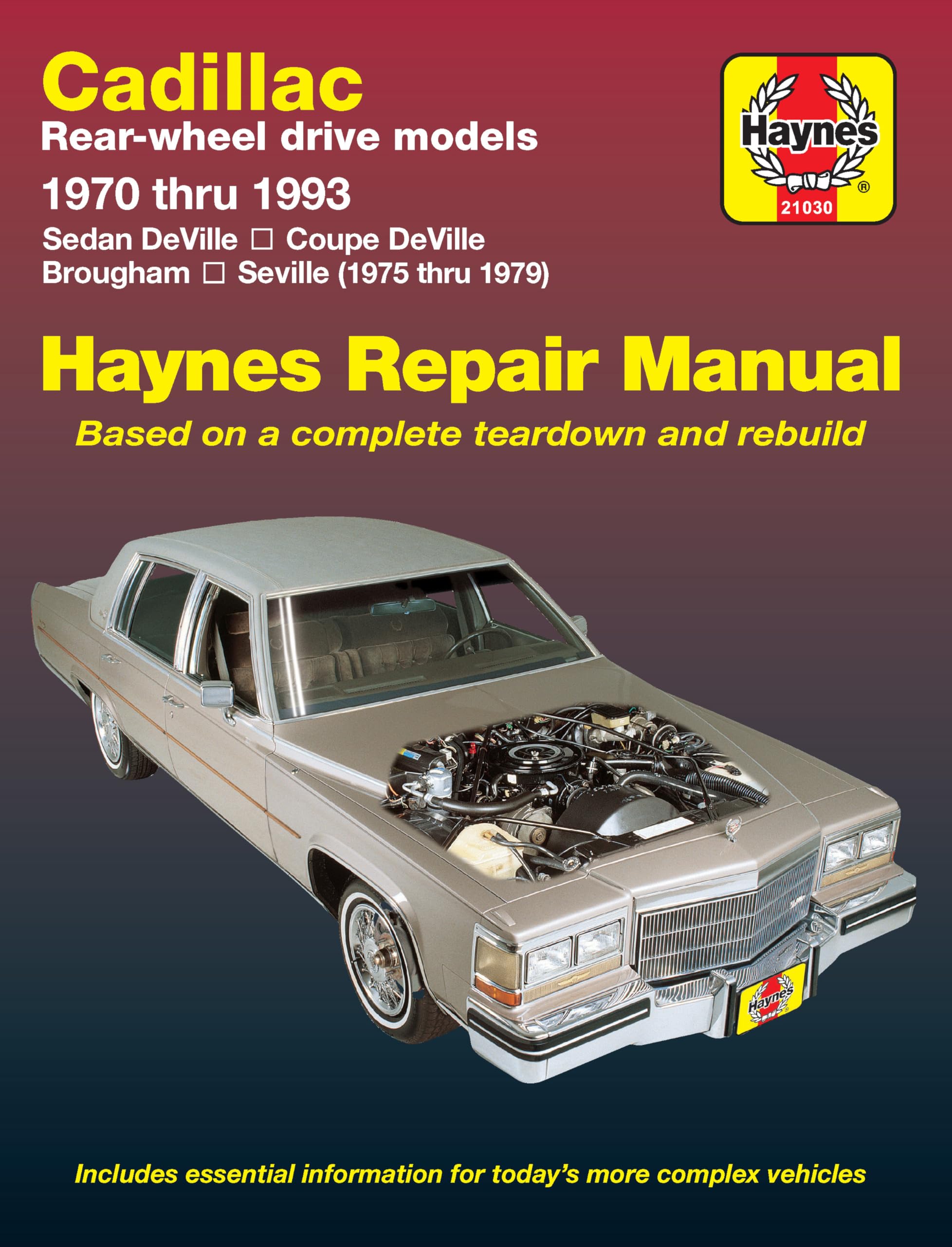 Cadillac Rear Wheel Drive 1970-93 Leisure, Home & Garden