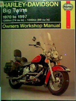 Harley-Davidson Big Twins (1970-97) Owners Workshop Manual (Haynes Owners Workshop Manuals) Leisure, Home & Garden