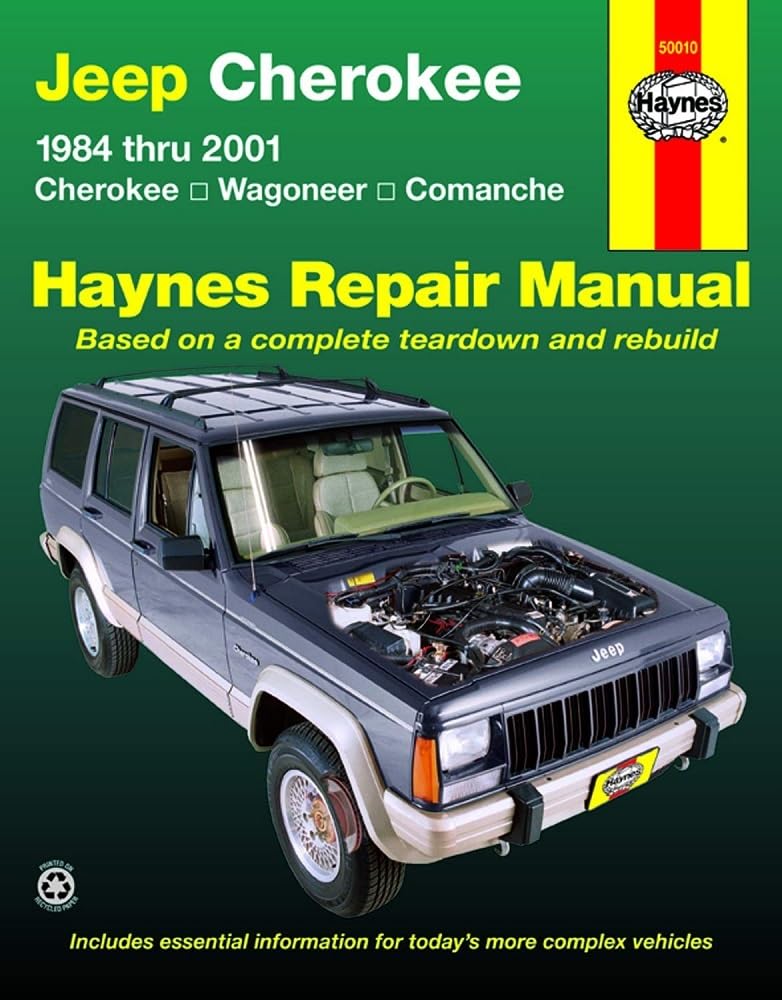 Jeep Cherokee, Wagoneer & Comanche 1984-01 book