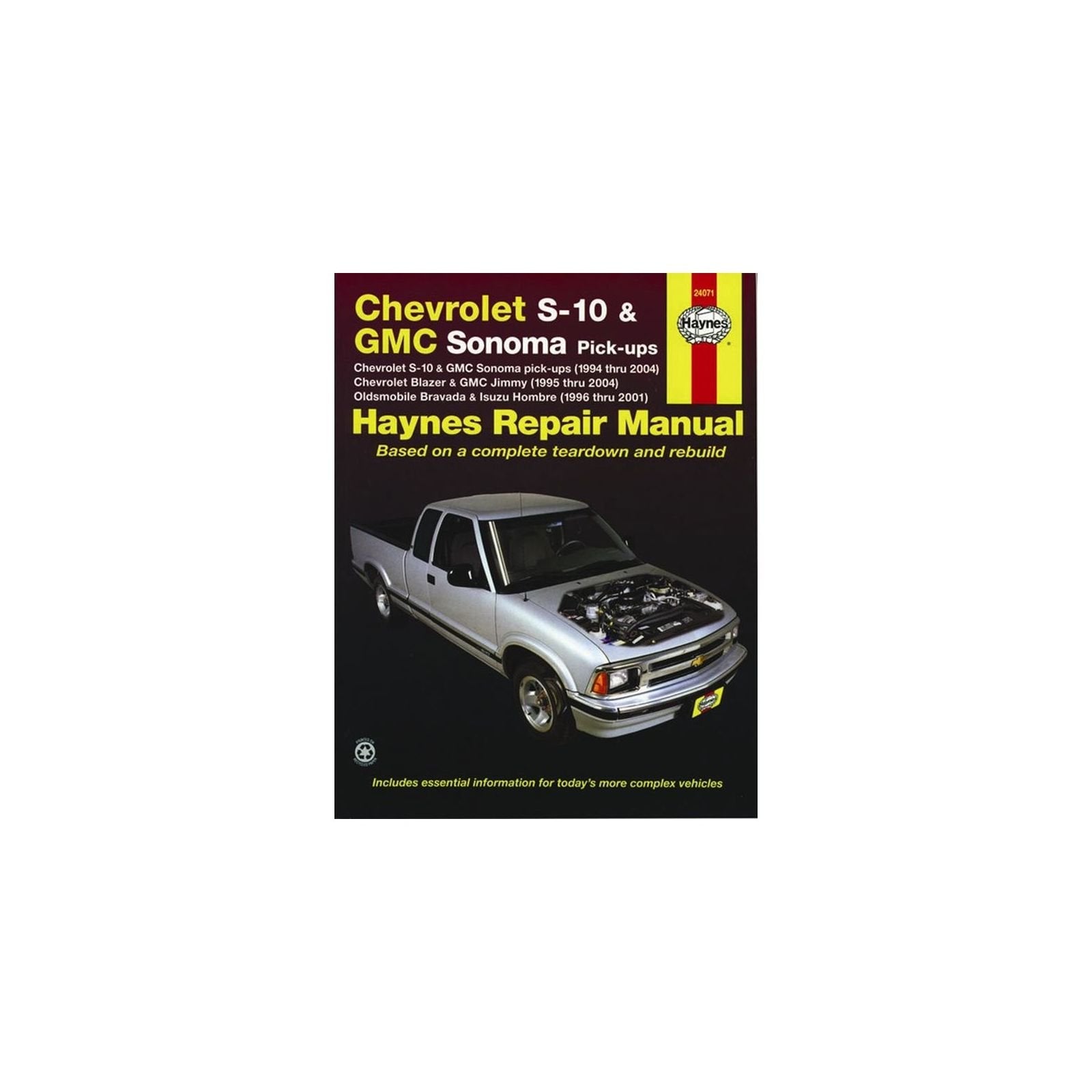 Chevrolet S-10 And Gmc Sonoma Pick-ups, Chevrolet Blazer And Gmc Jimmy, Oldsmobile Bravada And Isuzu Hombre, 1994-2001 (Haynes Manuals) Leisure, Home & Garden