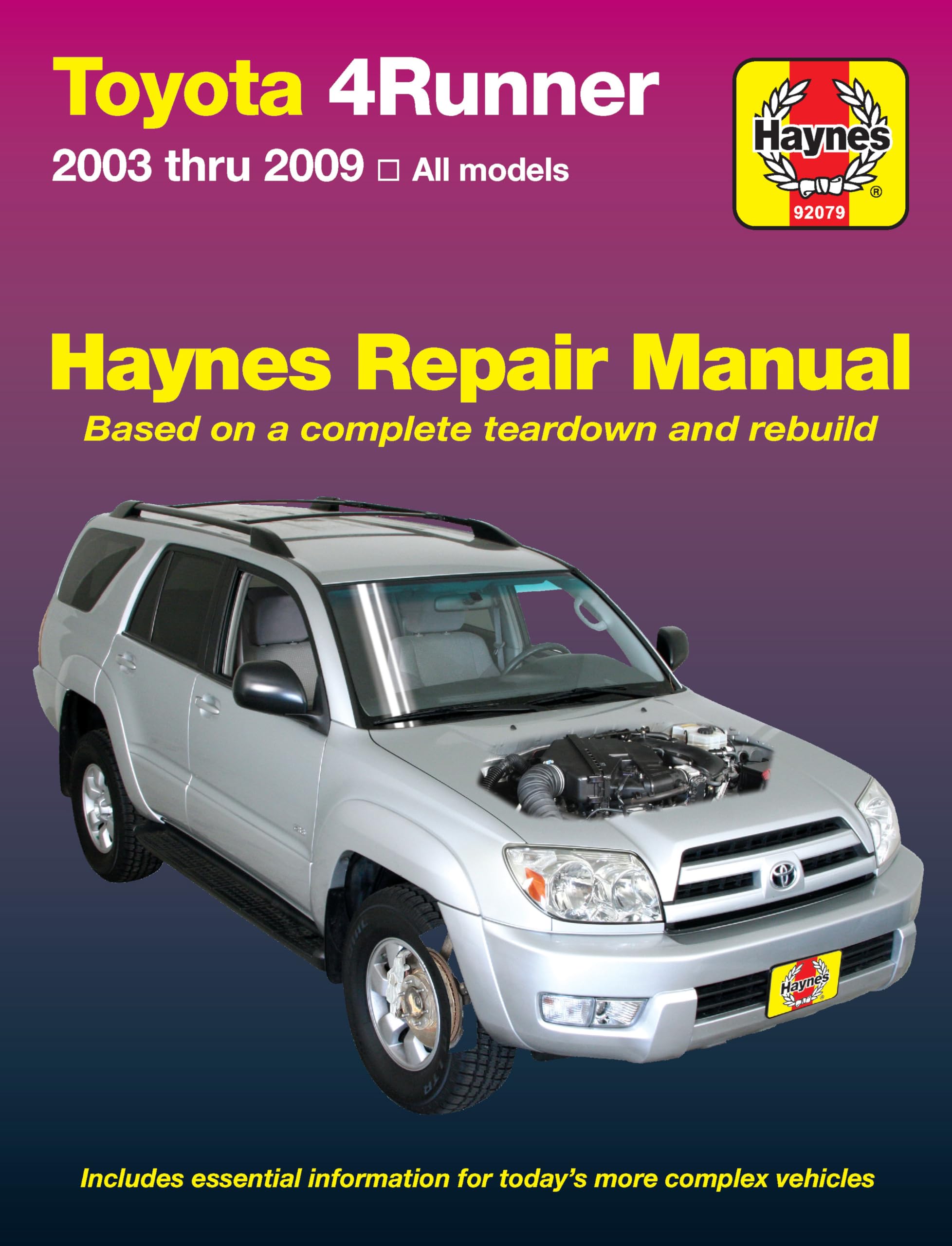 Toyota 4Runner, '03-'09: All models (Haynes Repair Manual) Hobbies & Crafts