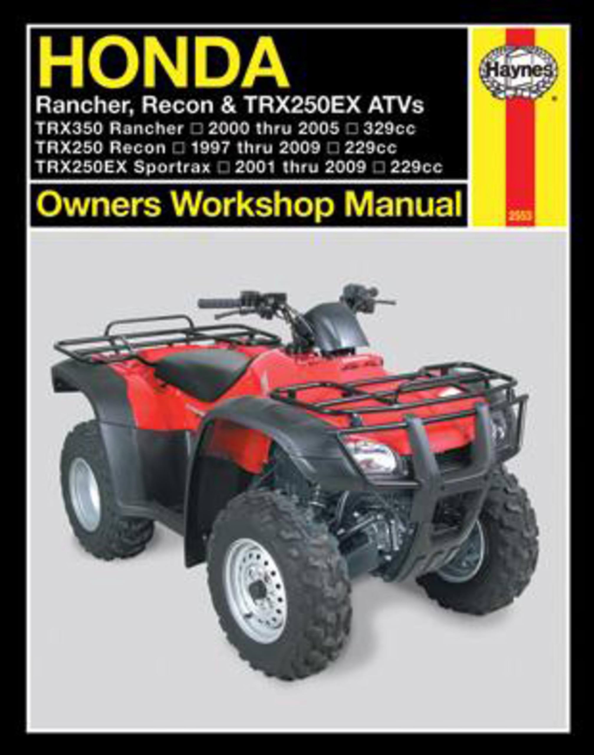 Honda Rancher, Recon & TRX250EX ATV's (Owners Workshop Manual) Hobbies & Crafts