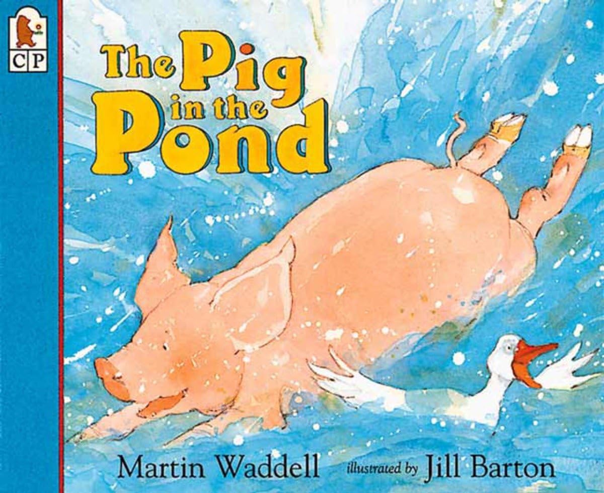 The Pig in the Pond book