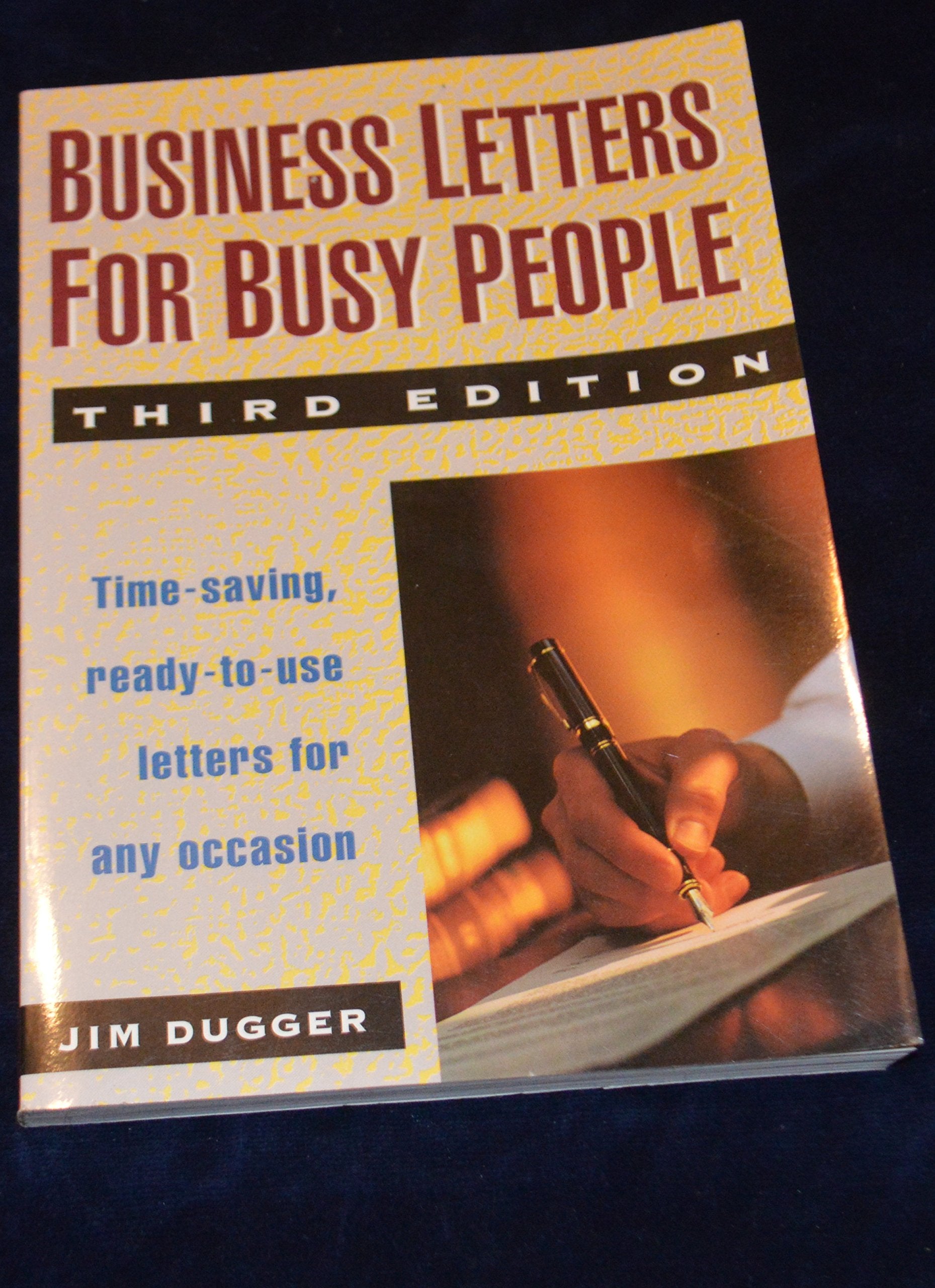 Business Letters for Busy People Business, Finance & Career
