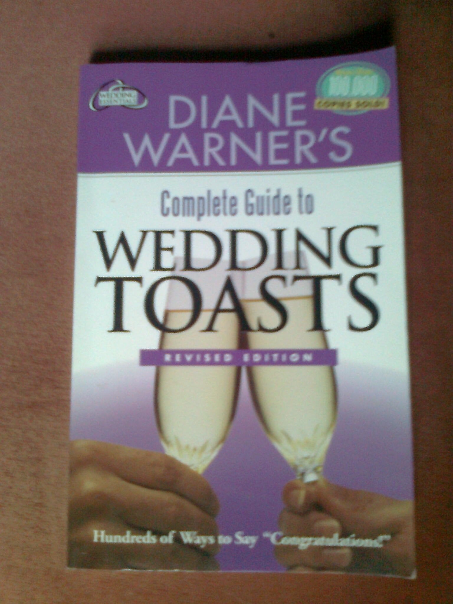 Diane Warner's Complete Book of Wedding Toasts, Revised Edition Business, Finance & Career