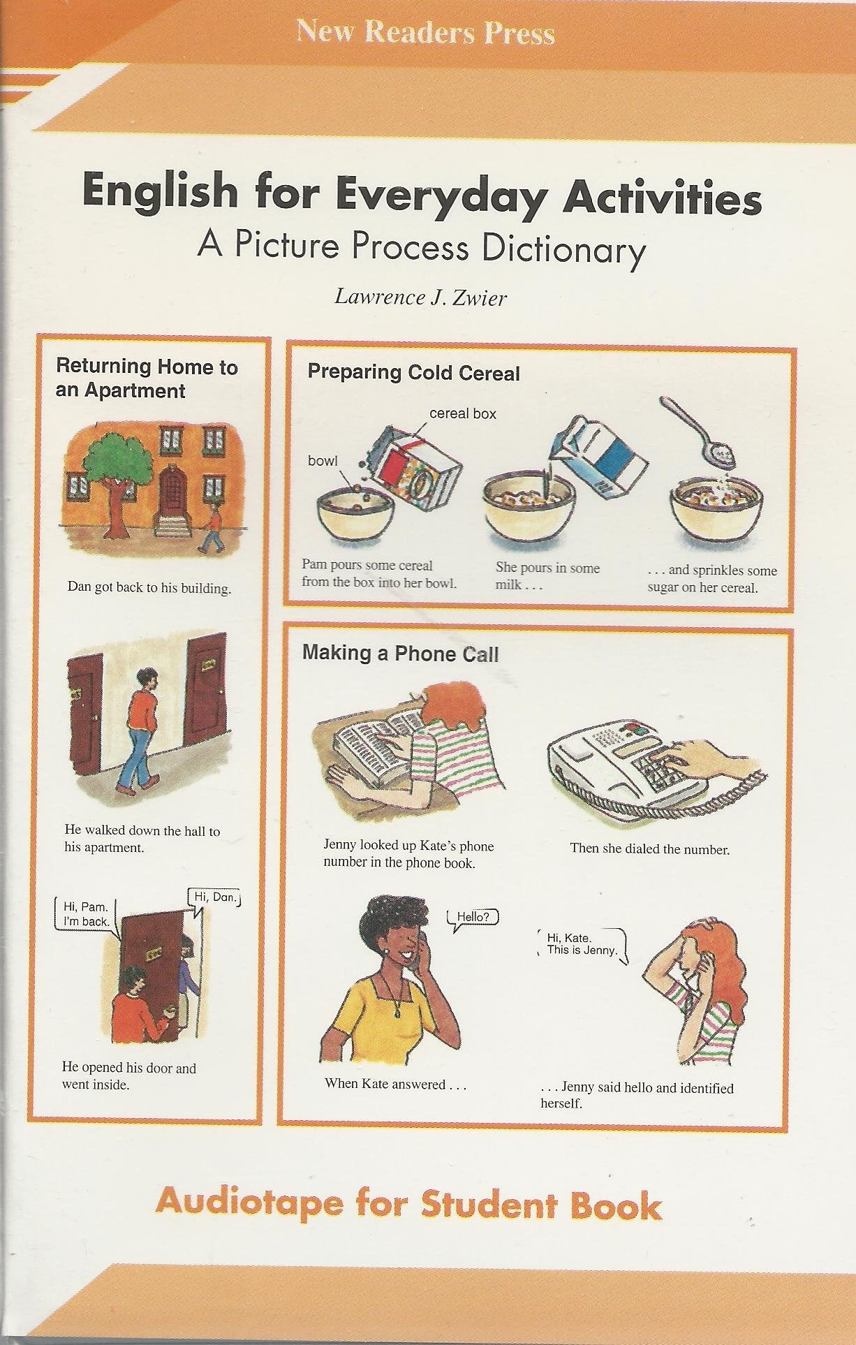 English for Everyday Activities Audiotape for Student Book (A Picture Process Dictionary) Books