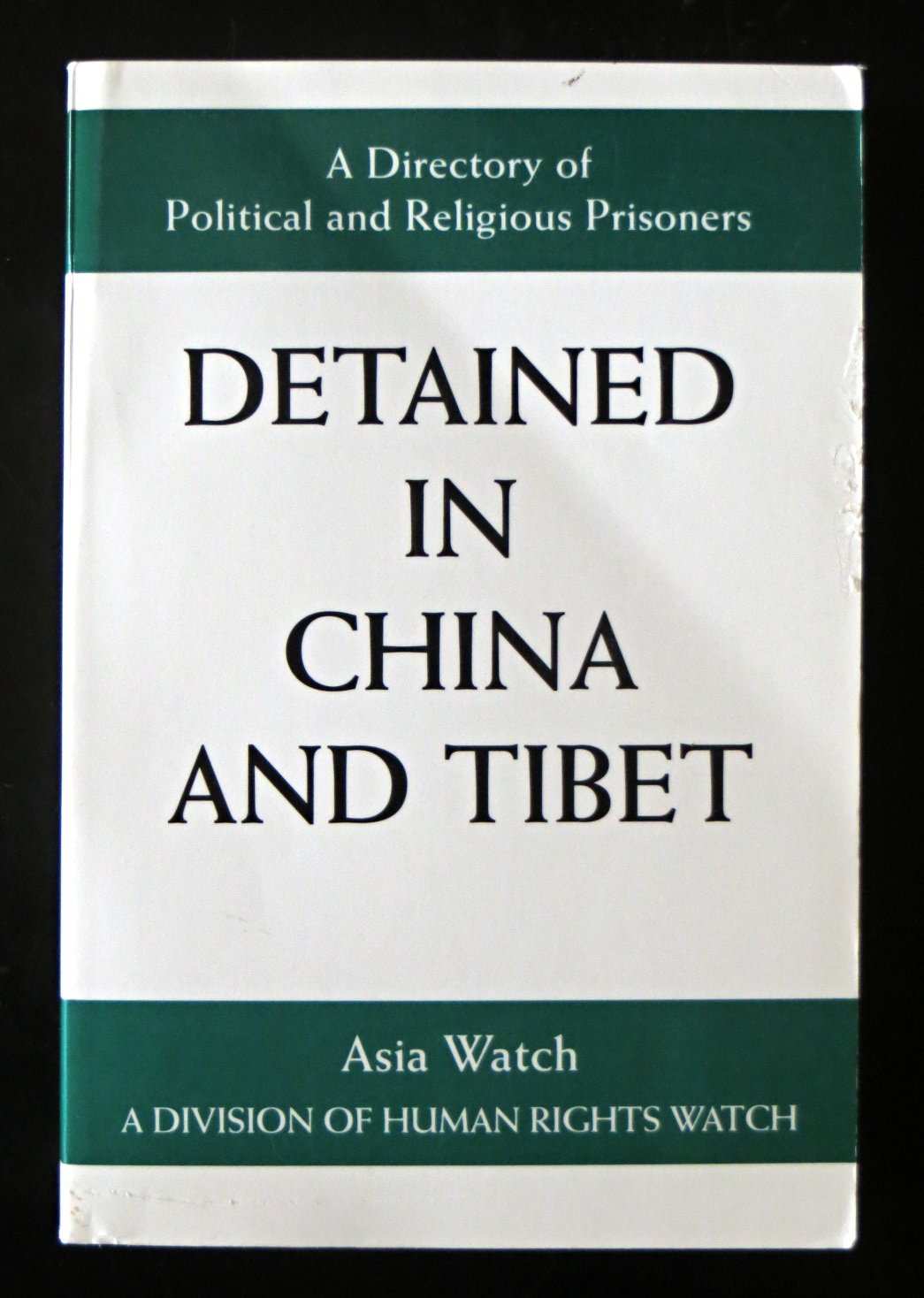 Detained in China and Tibet: A Directory of Political and Religious Prisoners book