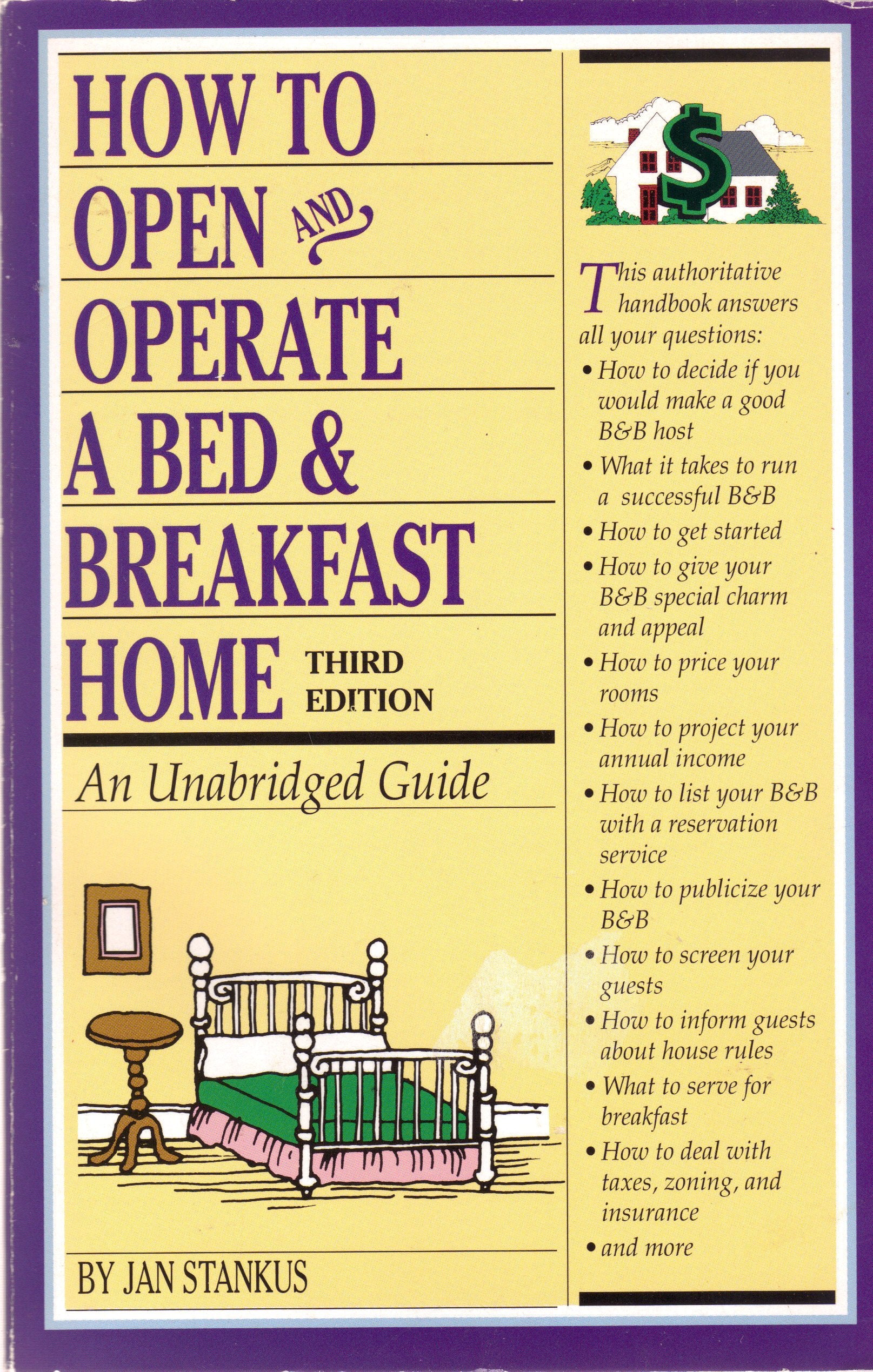 How to Open and Operate a Bed & Breakfast book