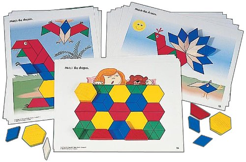 Product Image: Matching Activities With Pattern Blocks, Grades K to 1