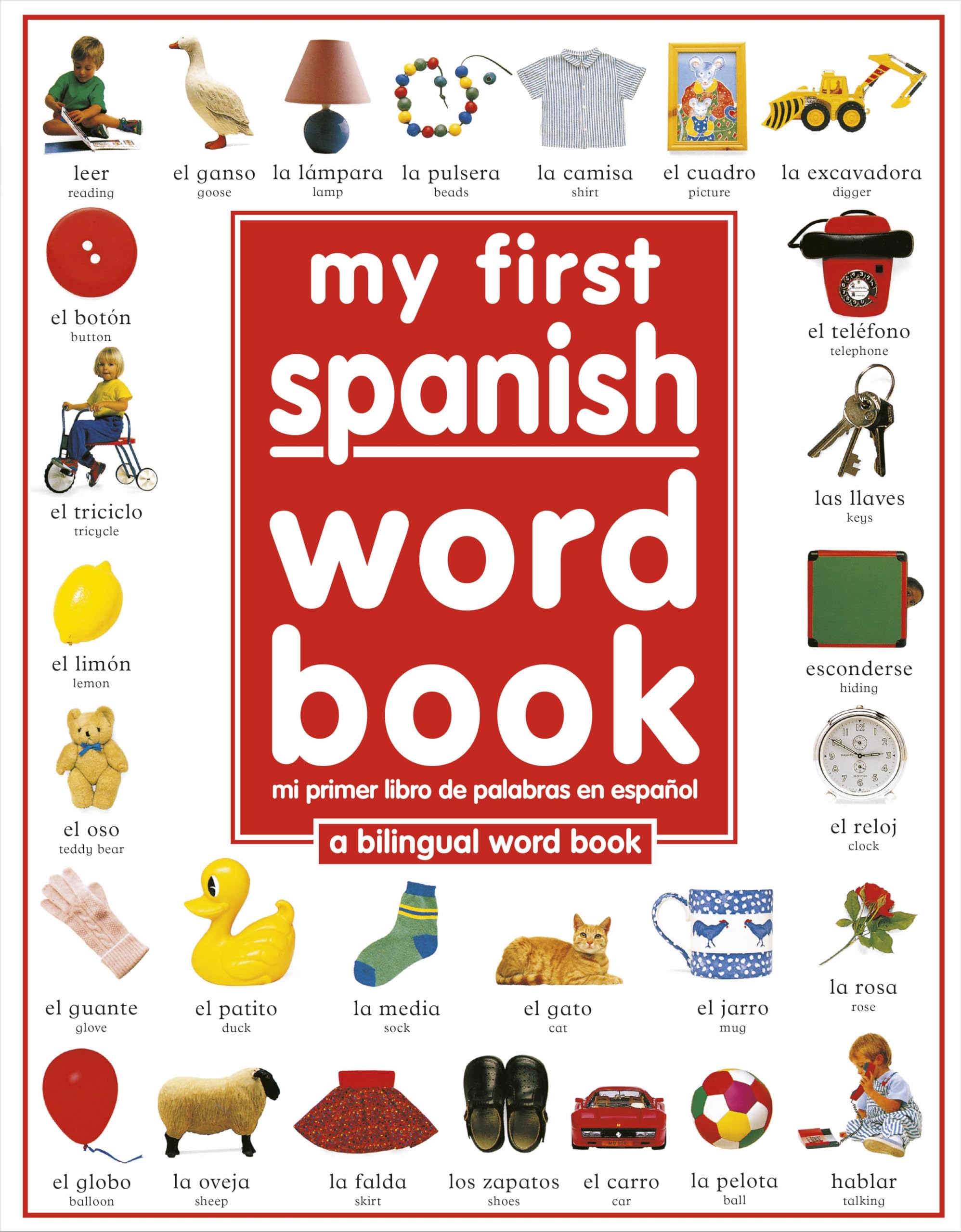 My First Spanish Word Book / Mi Primer Libro De Palabras EnEspañol: A Bilingual Word Book (My First Board Books) Politics & History