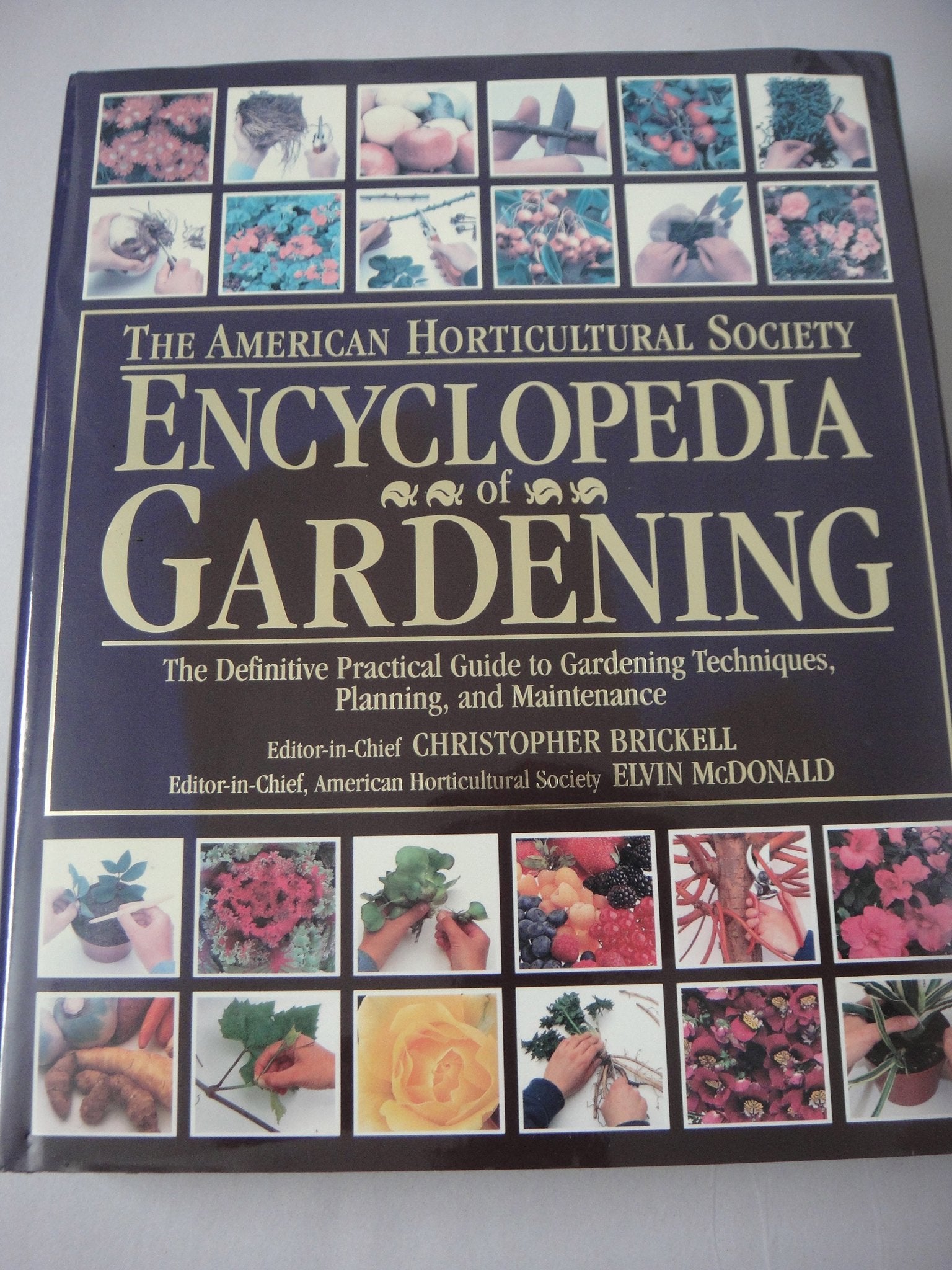 The American Horticultural Society Encyclopedia of Gardening book
