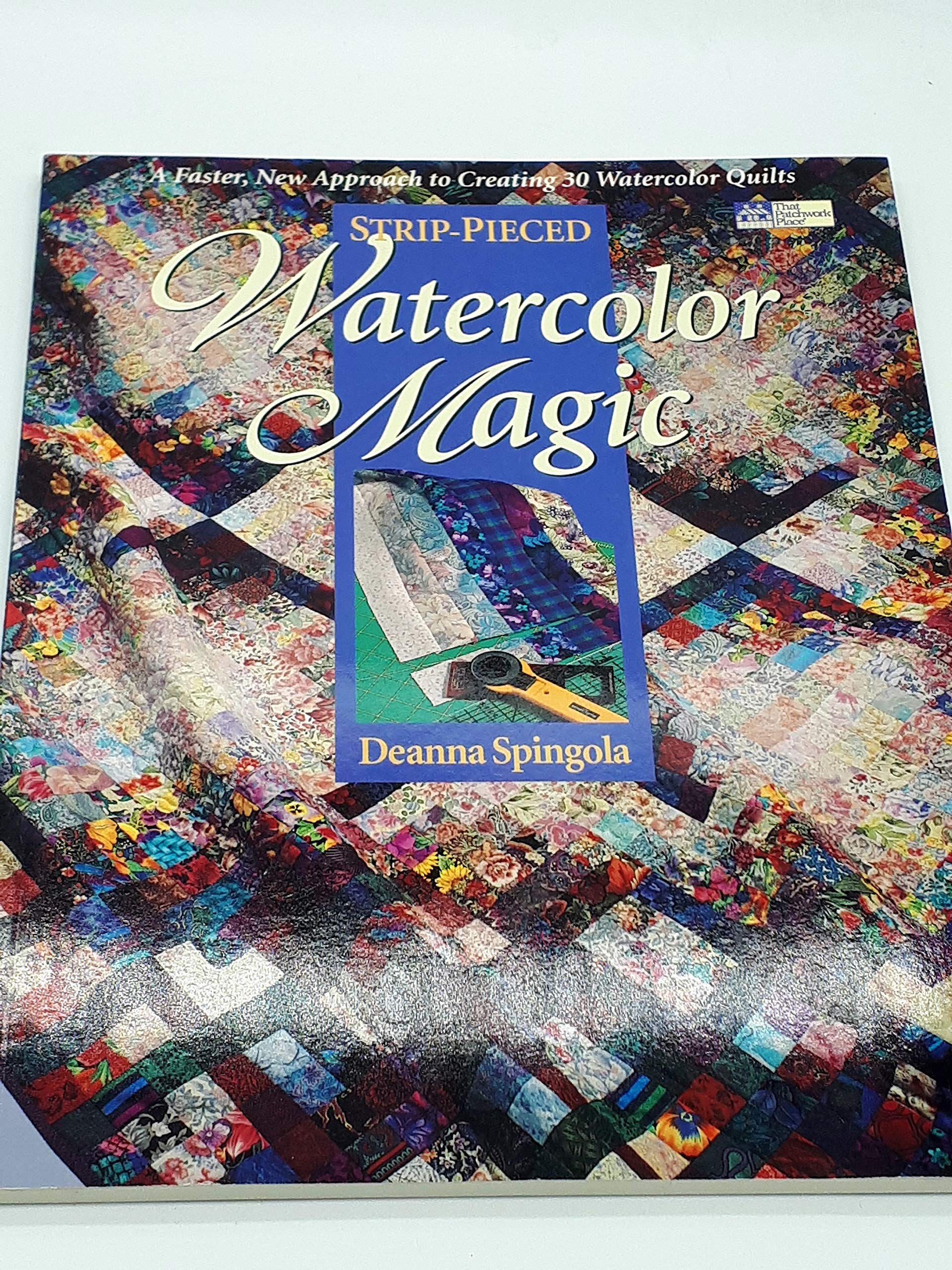 Strip-Pieced Watercolor Magic: A Faster, New Approach to Creating 30 Watercolor Quilts Hobbies & Crafts