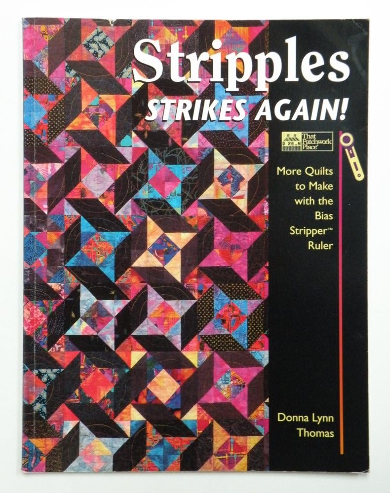 Stripples Strikes Again!: More Quilts to Make With the Bias Stripper Ruler Hobbies & Crafts