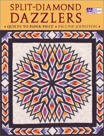 Split-Diamond Dazzlers: Quilts to Paper Piece Hobbies & Crafts