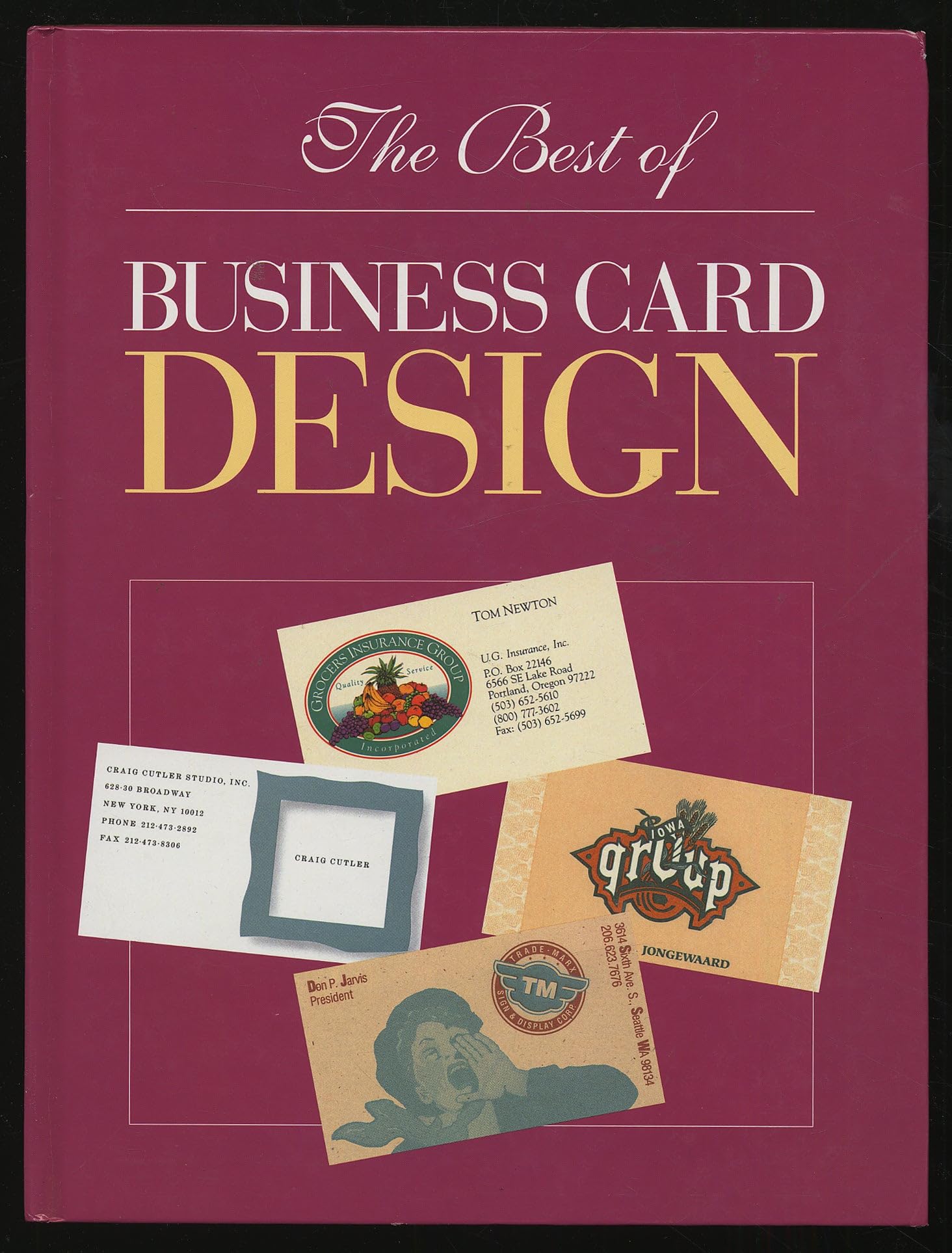 The Best of Business Card Design Film, Art & Culture
