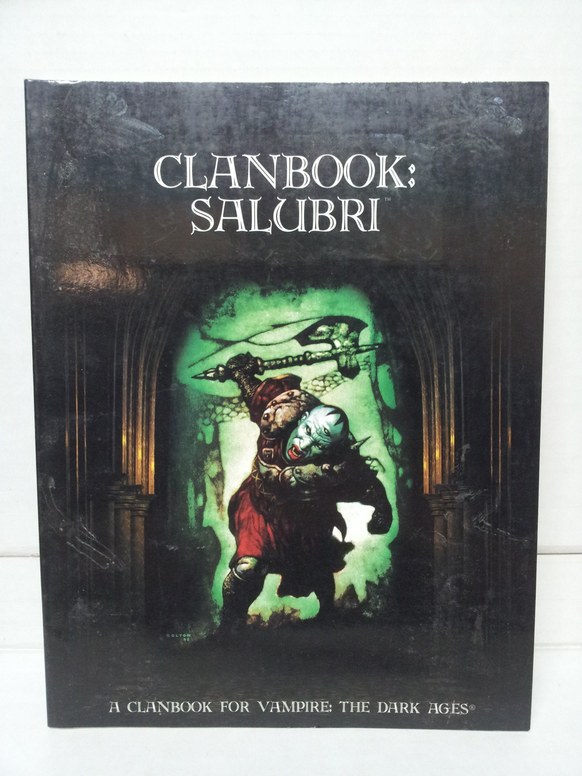 Clanbook, Salubri: A Clanbook for Vampire, The Dark Ages Action & Adventure