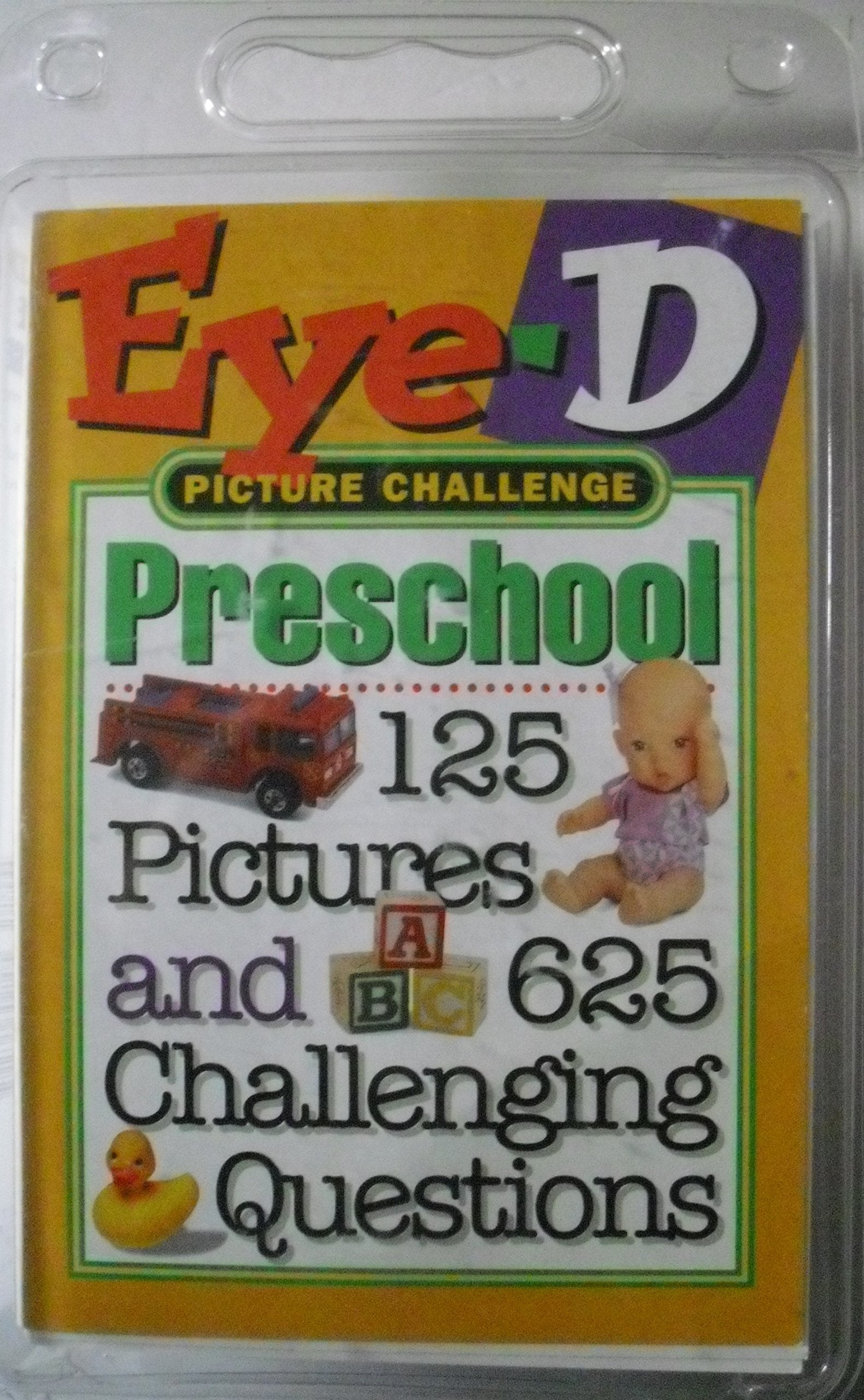 Eye-D Picture Challenge: Preschool : 125 Pictures and 625 Challenging Questions book