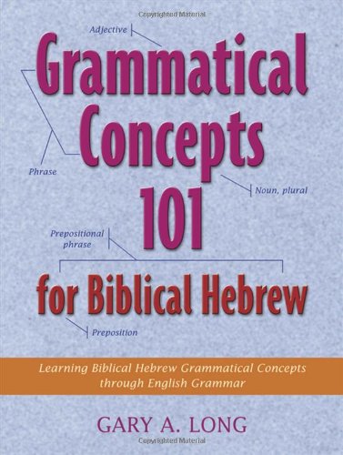 Grammatical Concepts 101 for Biblical Hebrew: Learning Biblical Hebrew Grammatical Concepts Through English Grammar Social Sciences