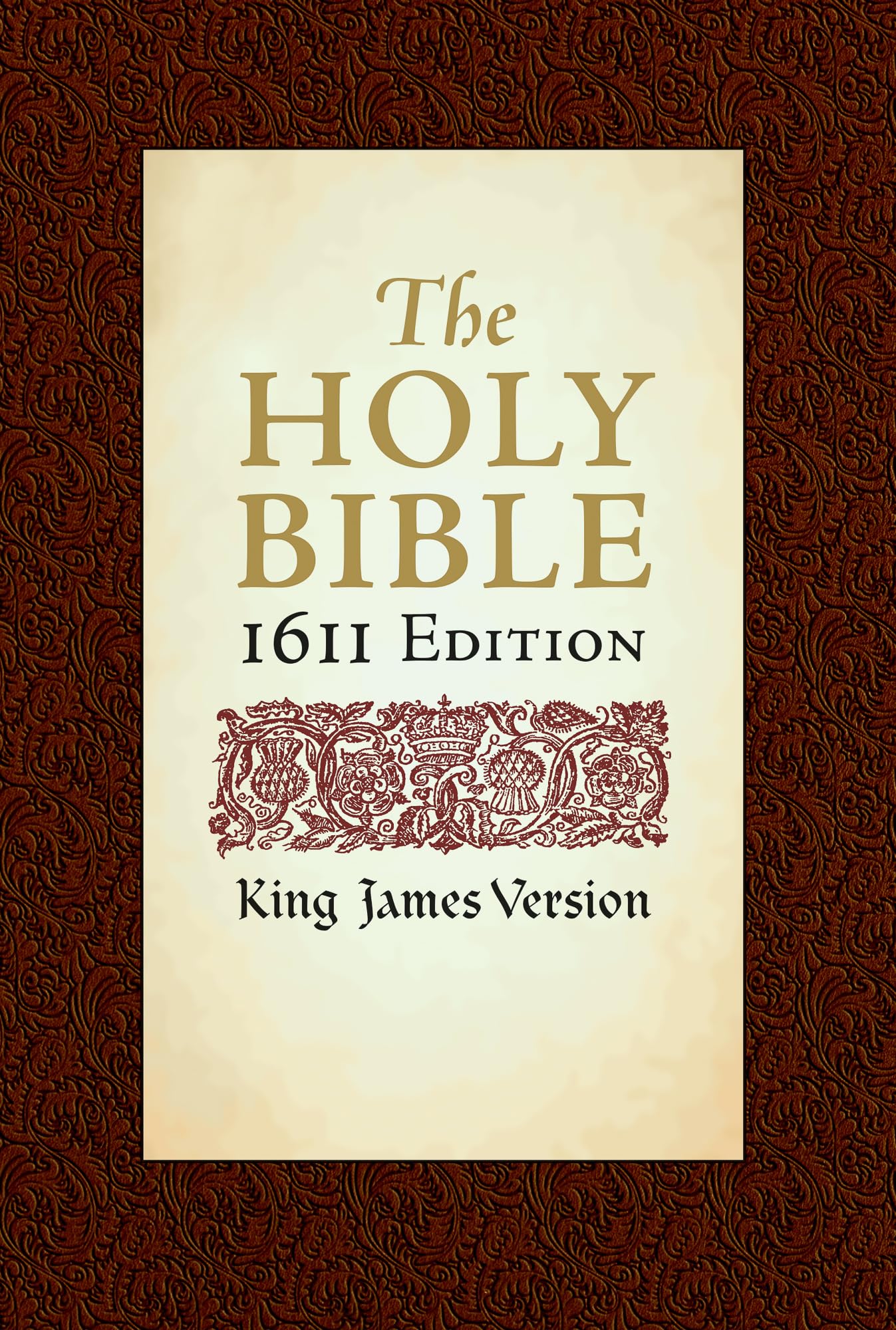 Holy Bible: King James Version, Bonded Leather, 1611 Edition Religion & Esotericism