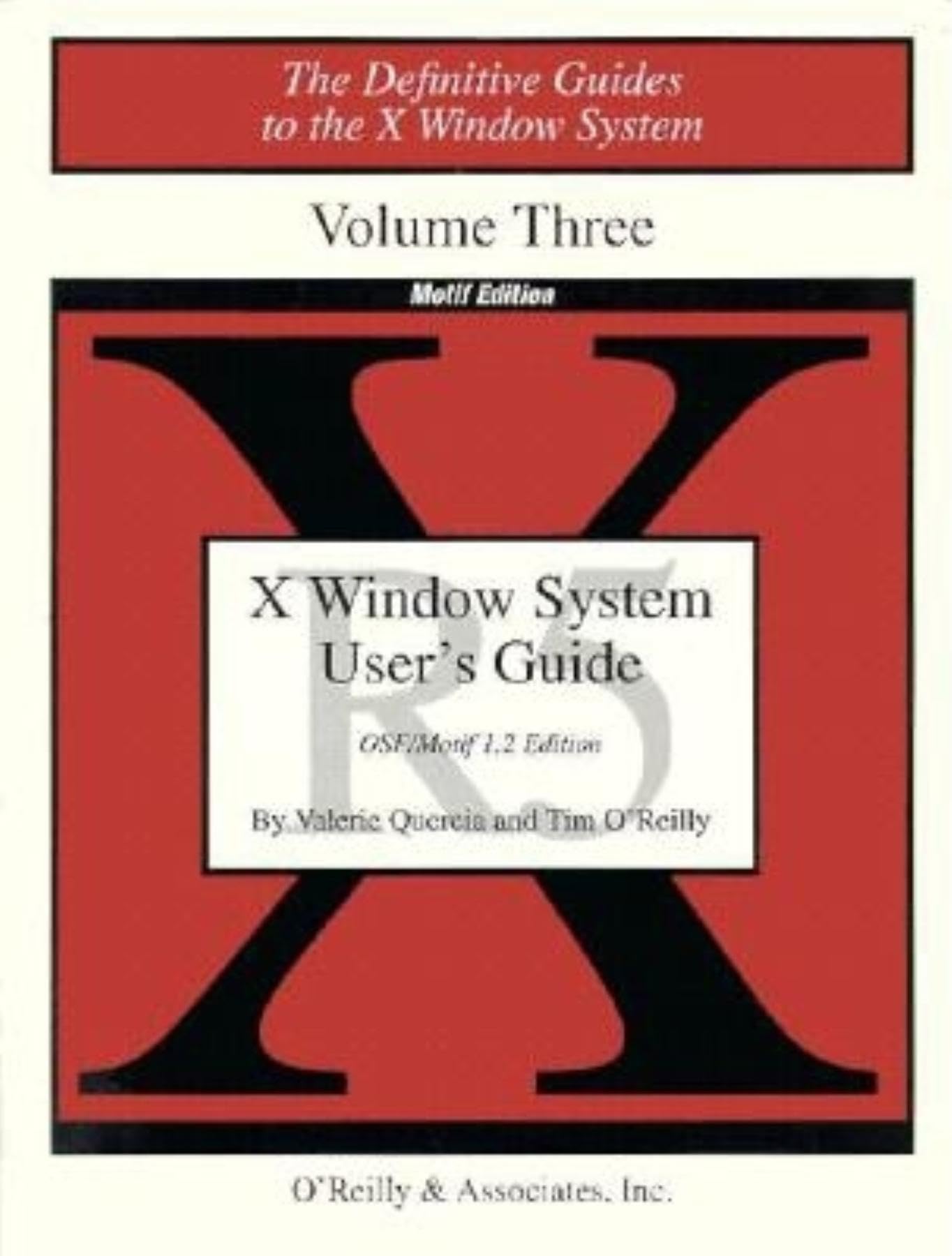 X Users Guide Motif R5: Motif Edition Computer Science
