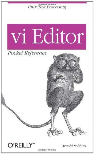 vi Editor Pocket Reference Computer Science Books