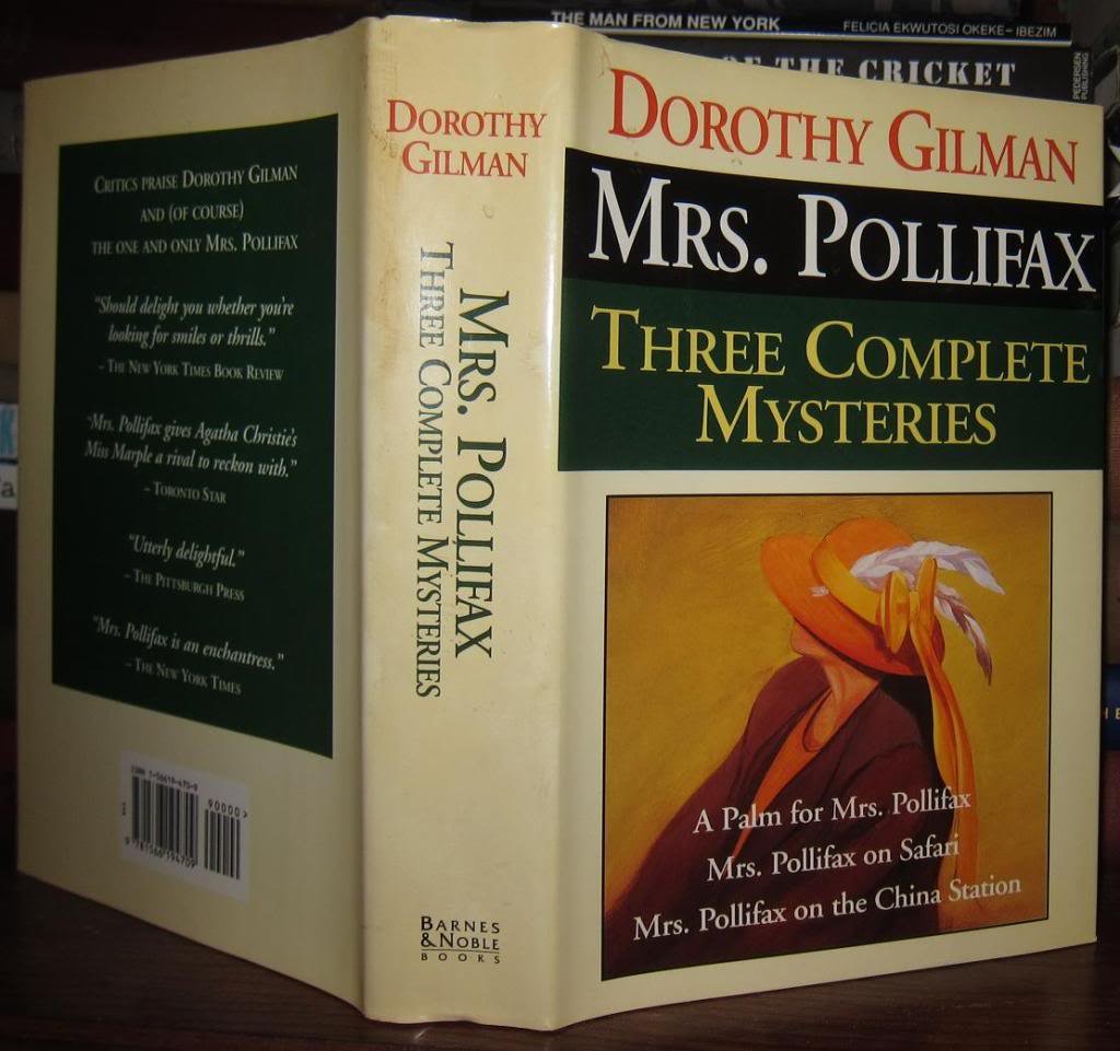 MRS. POLLIFAX, Three Complete Mysteries, A Palm for Mrs. Pollifax; Mrs. Pollifax on Safari; Mrs. Pollifax on the China Station Detective & CSI